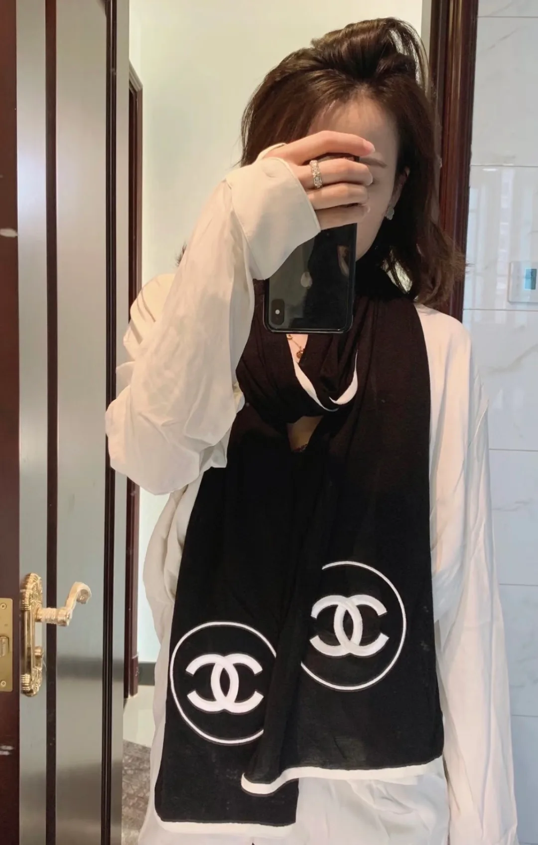 Scarves CHANEL 18104903