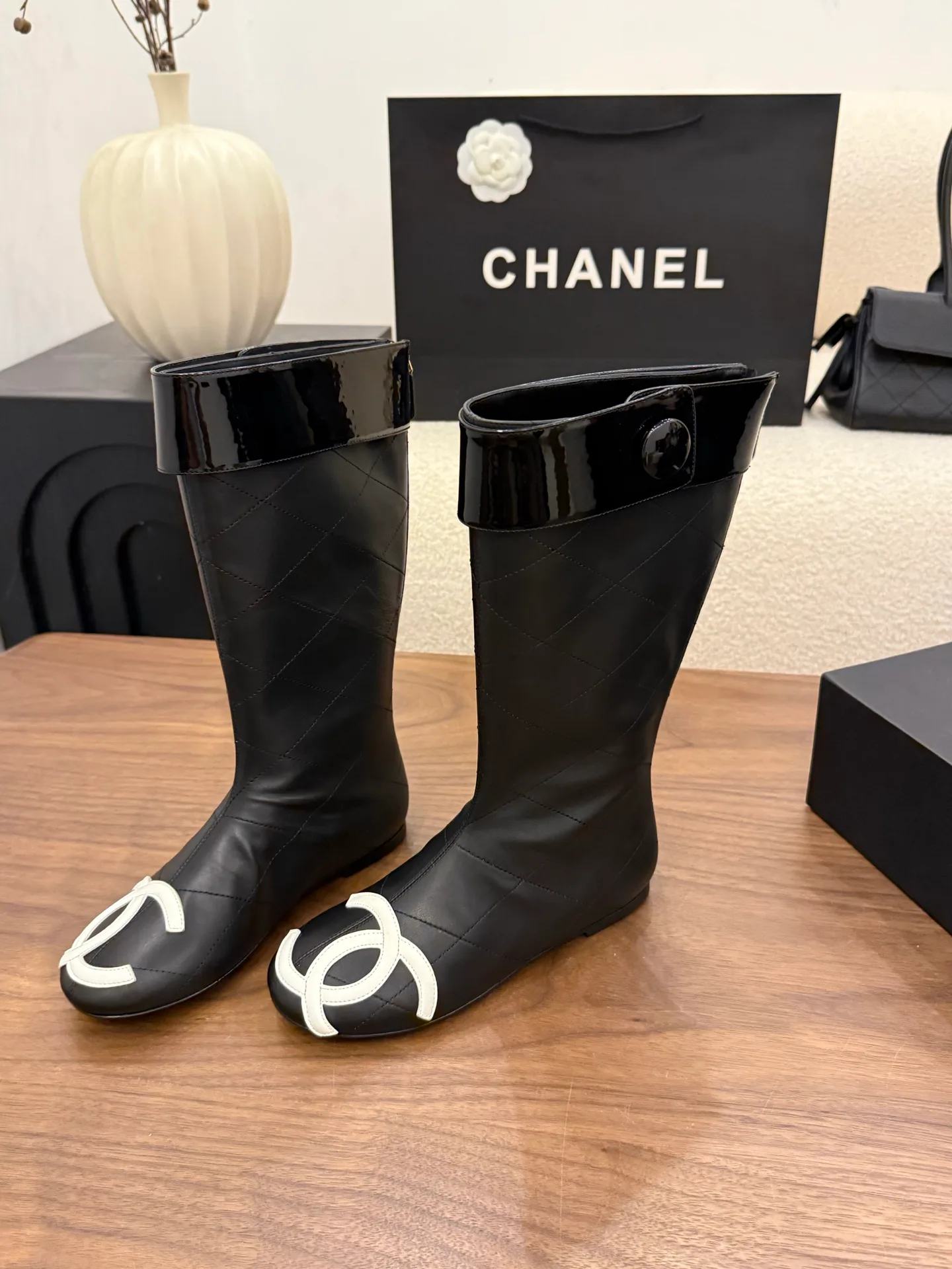 Women's Boots CHANEL 18275749