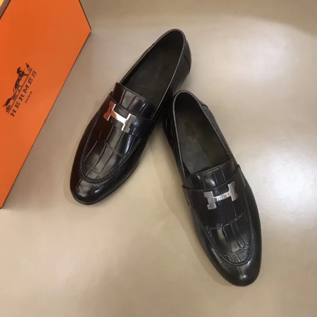 Men's Loafers And Dress Shoes HERMES 17745620