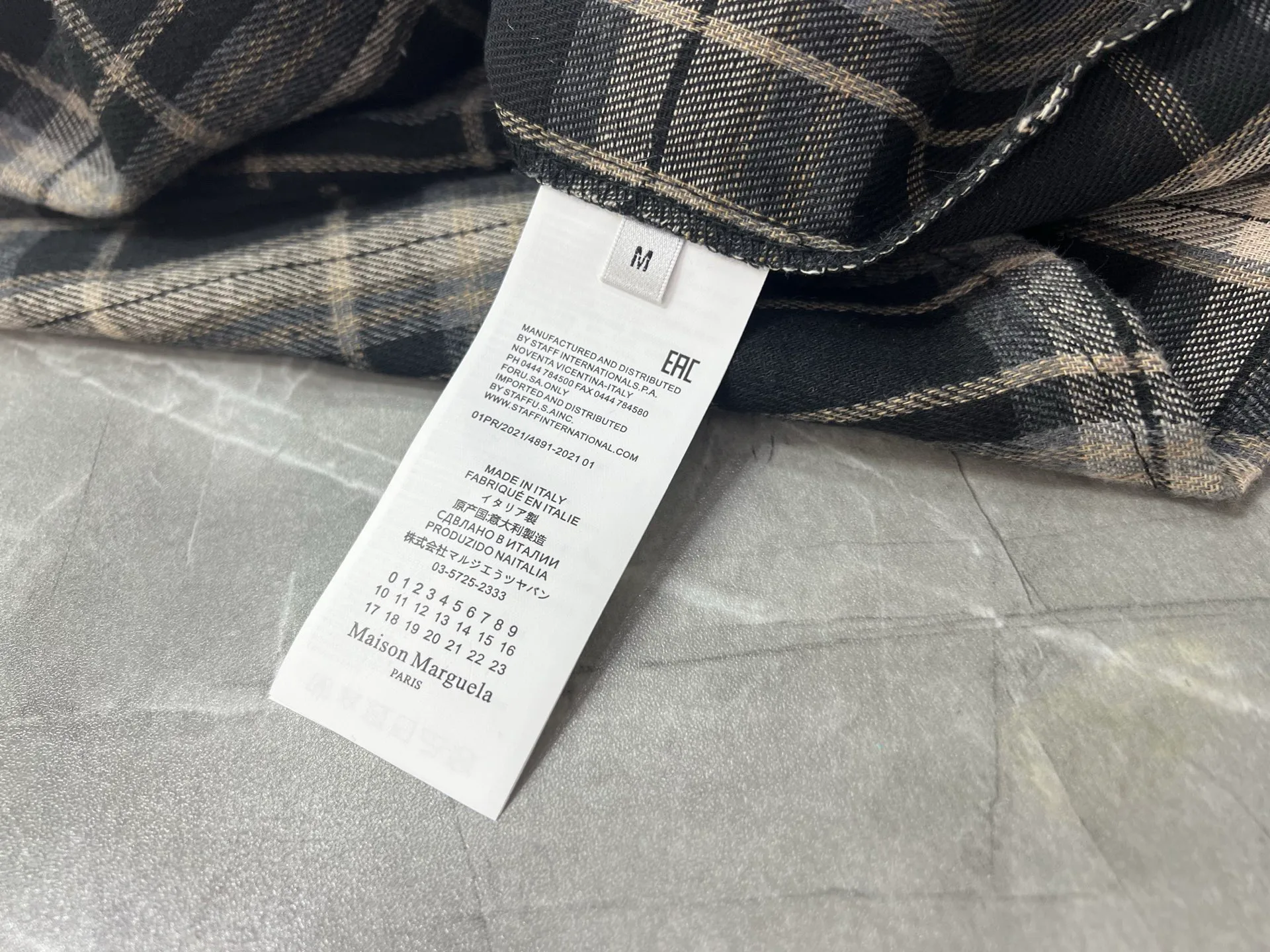 Рубашки Мужские Maison Margiela 18599400