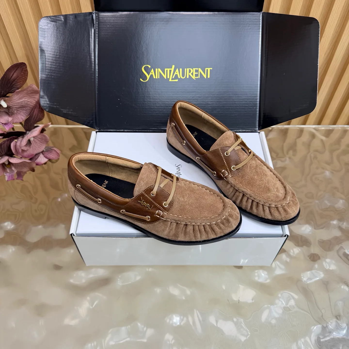 Women's Loafers And Moccasins SAINT LAURENT 17816799