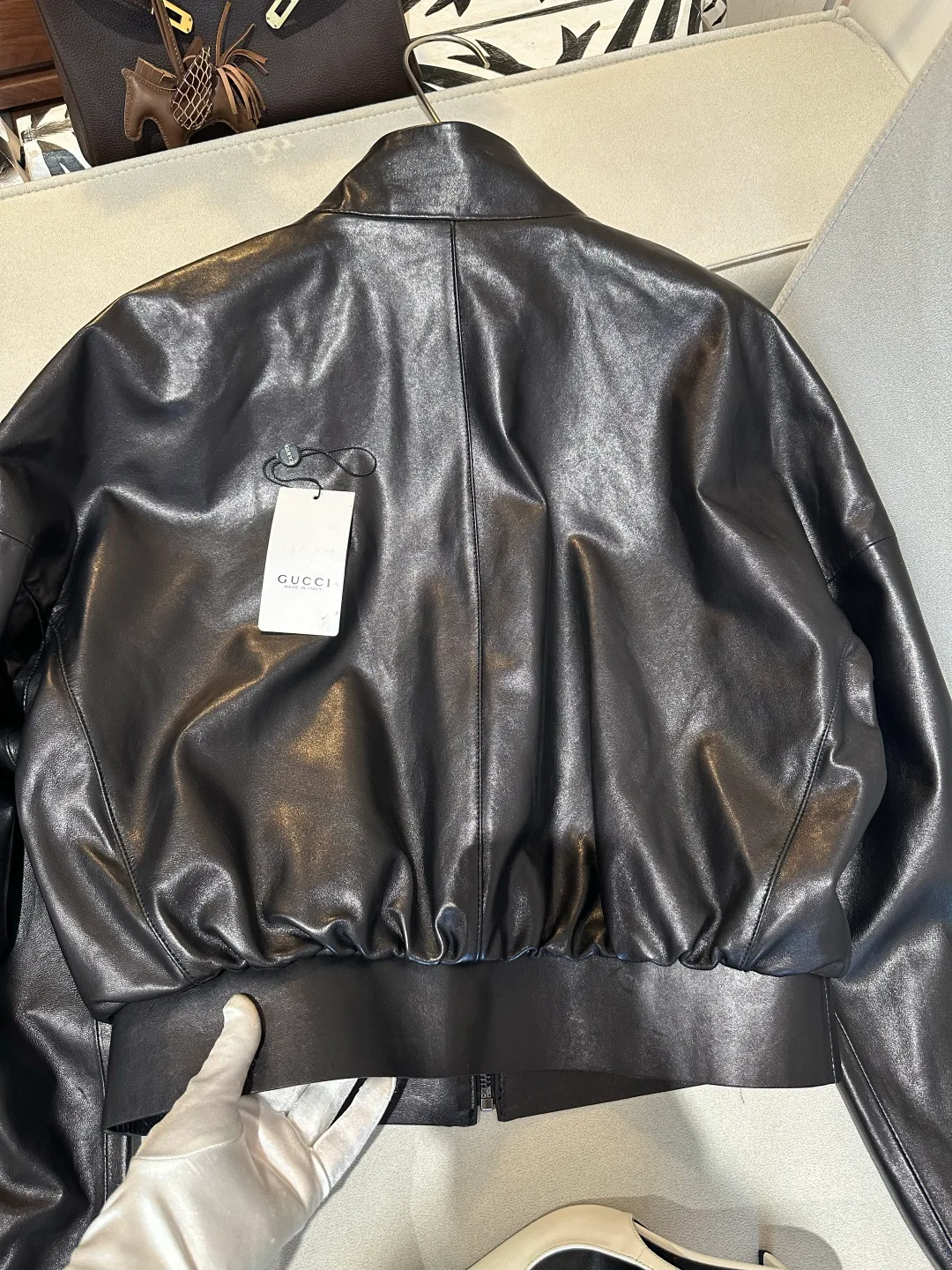 Women's Leather Jackets And Sheepskin Coats GUCCI 17088787