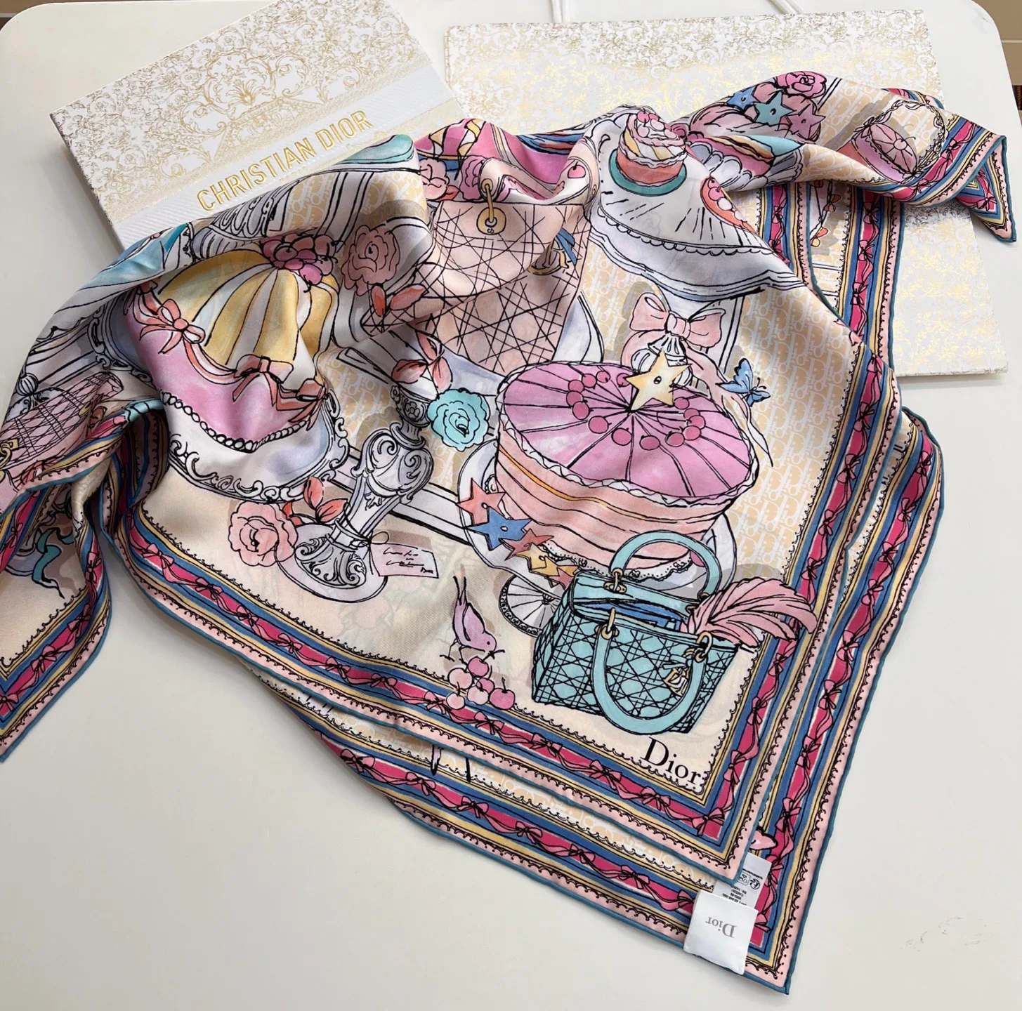 Silk Scarves CHRISTIAN DIOR 17561152
