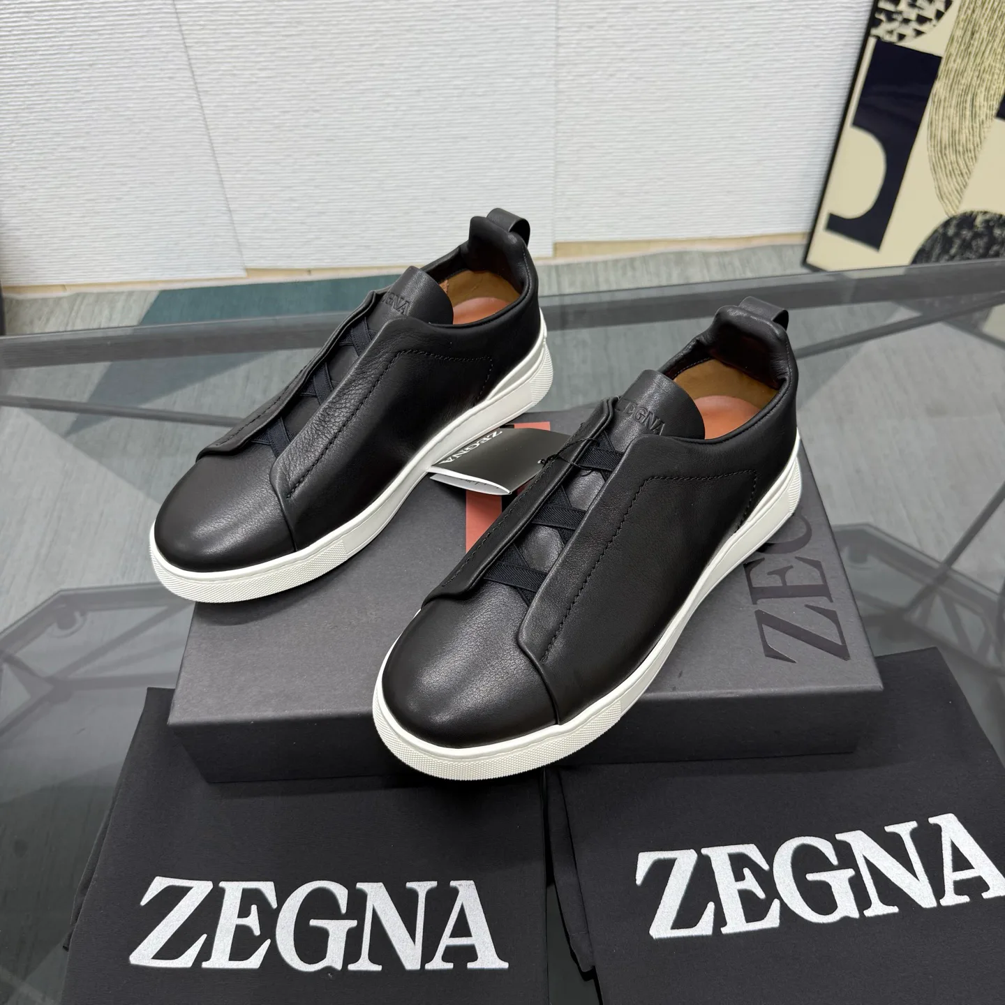 Кроссовки Мужские Zegna 18665268