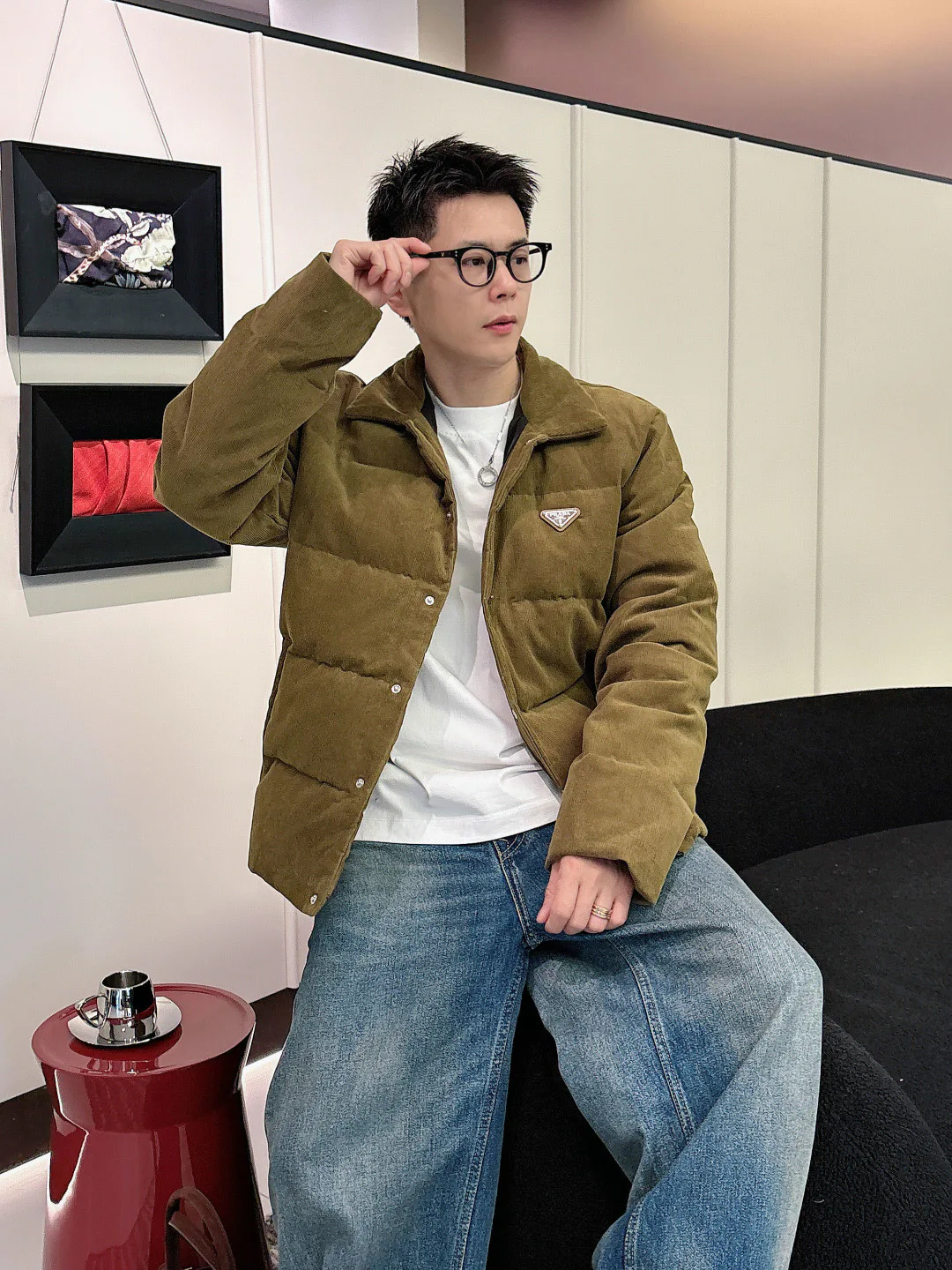 Men's Jackets And Down Jackets PRADA 18097616
