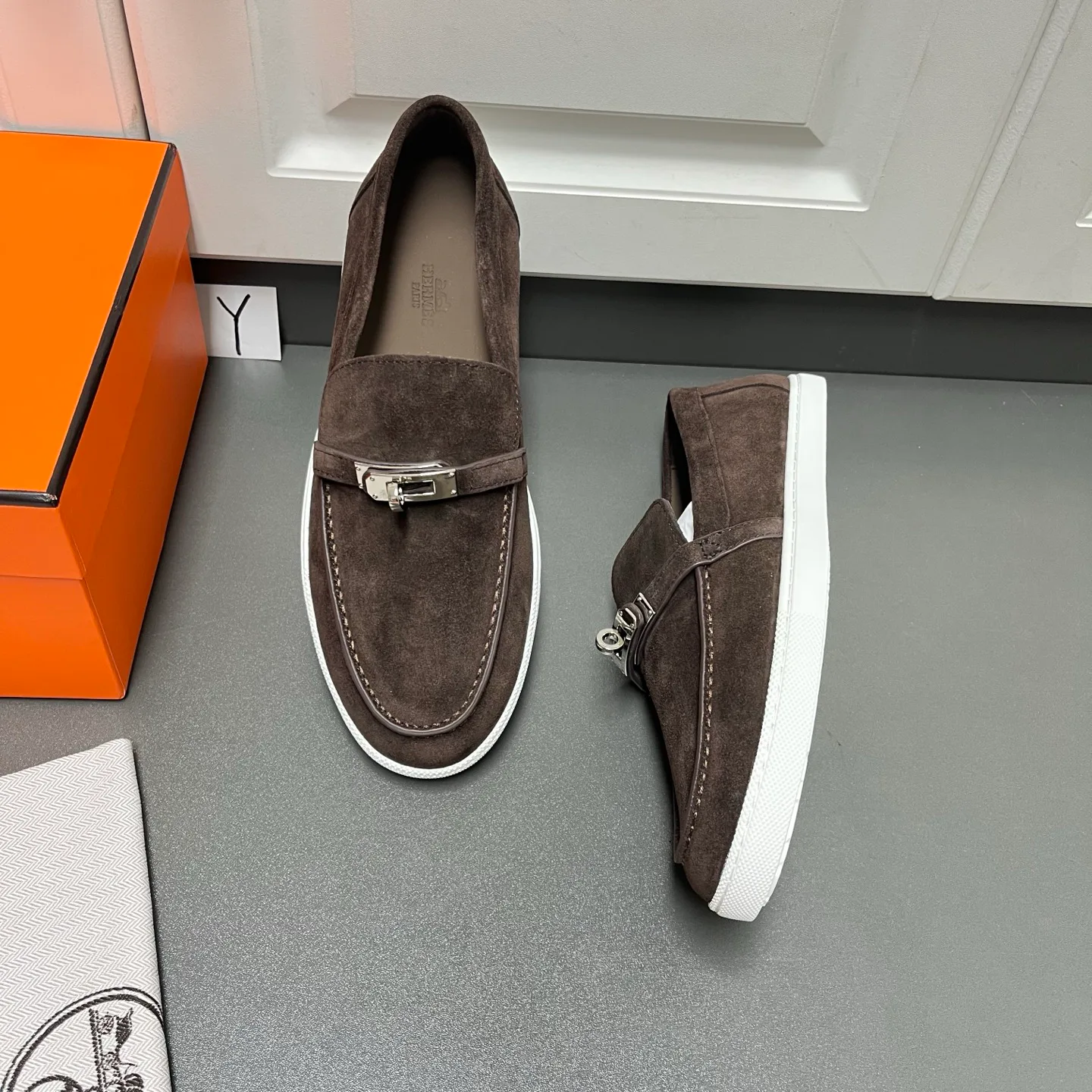 Men's Loafers And Dress Shoes HERMES 17457789