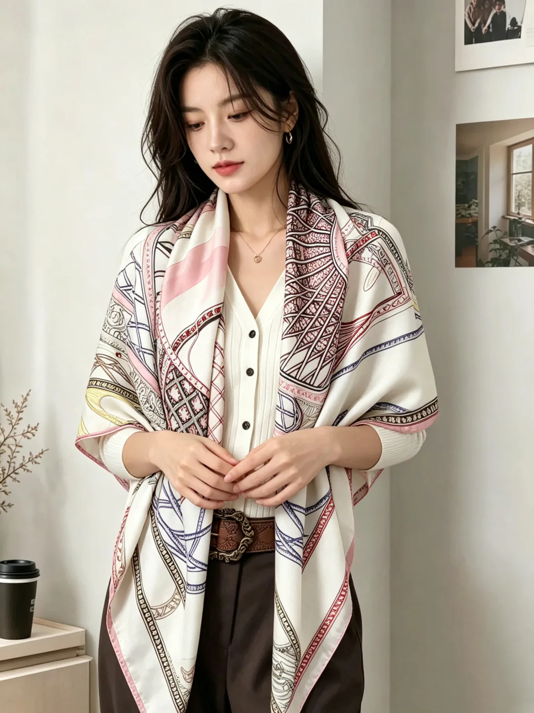 Silk Scarves HERMES 18222577
