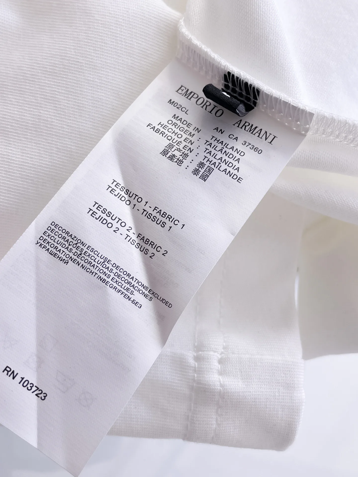 Men's T-Shirts ARMANI 17298448
