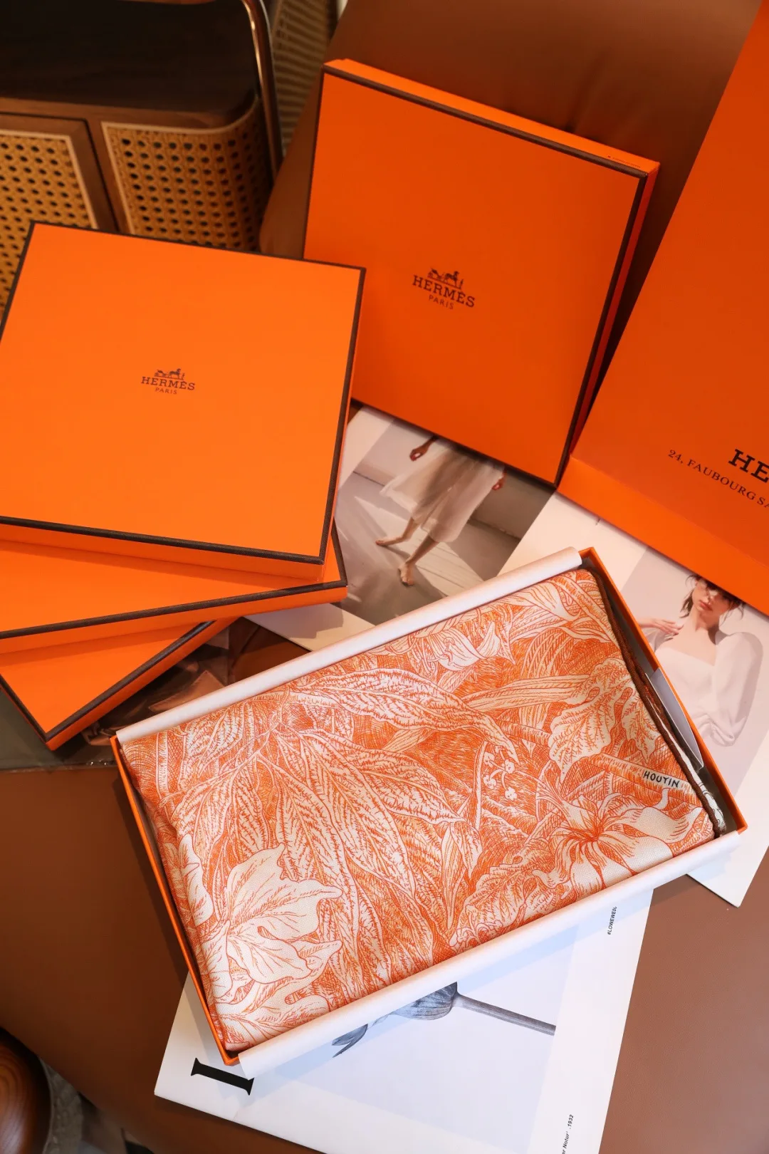 Silk Scarves HERMES 18222503