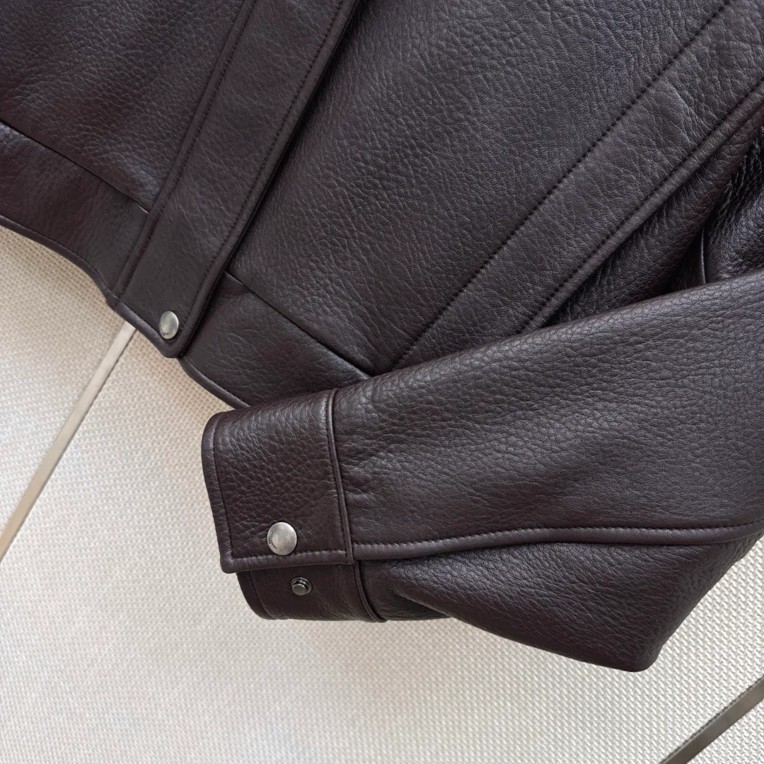 Women's Leather Jackets And Sheepskin Coats SAINT LAURENT 18094456