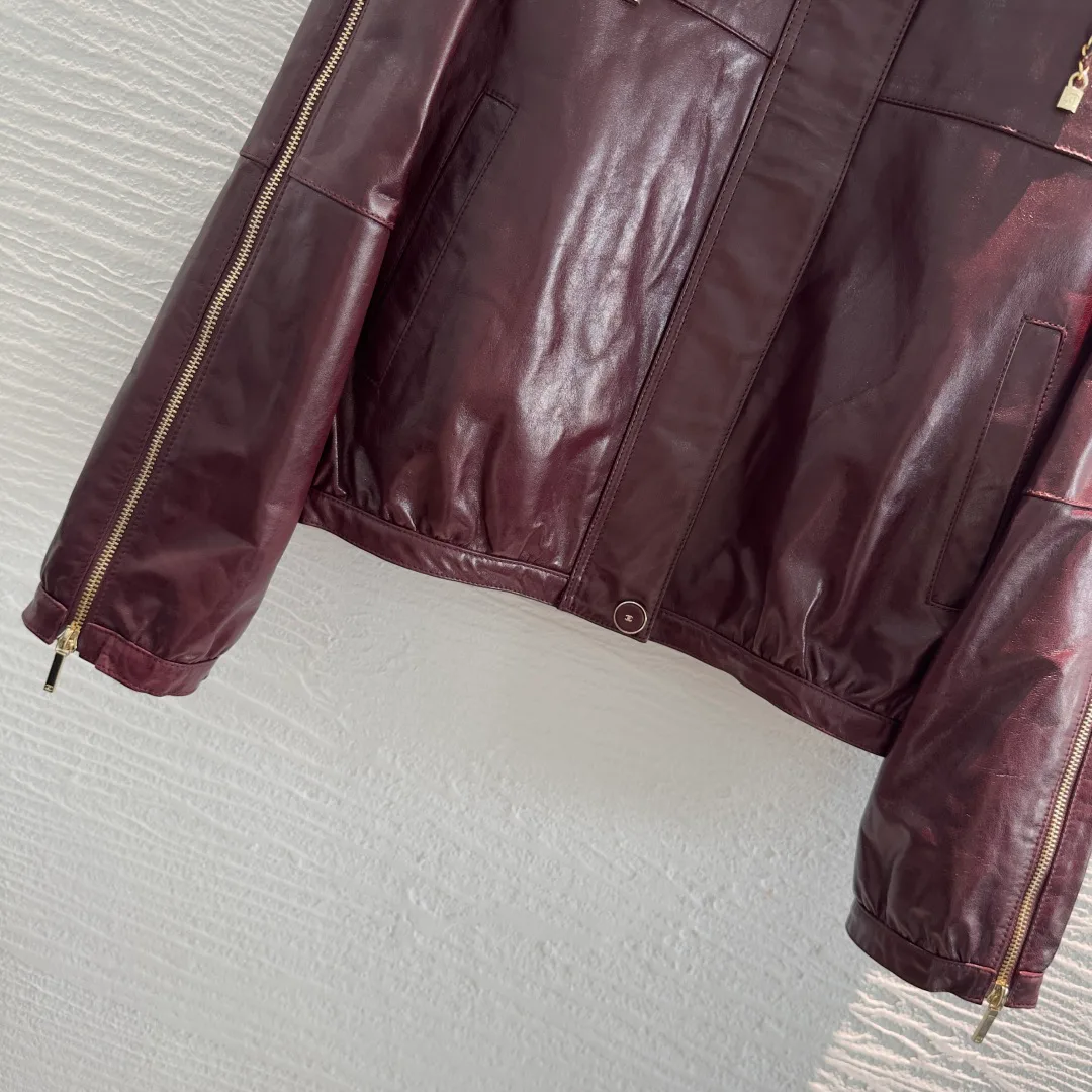 Women's Leather Jackets And Sheepskin Coats CHANEL 17474160