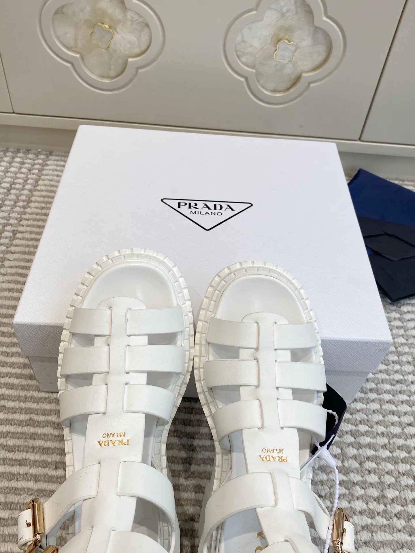 Women's Open-Toe Sandals PRADA 17224388