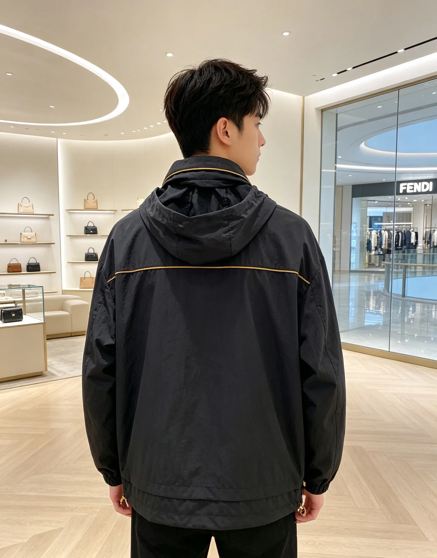 Куртки И Пуховики Мужские Fendi 18609376