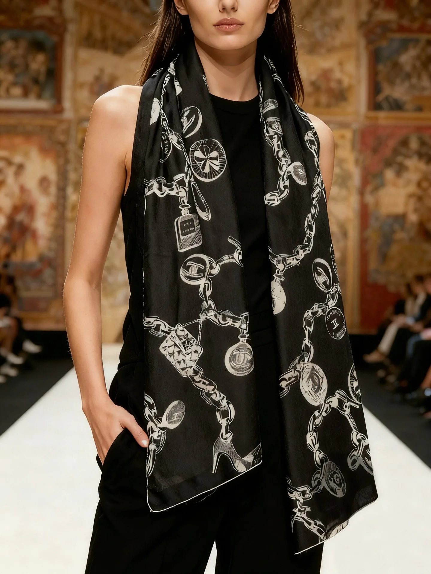 Silk Scarves CHANEL 17076472