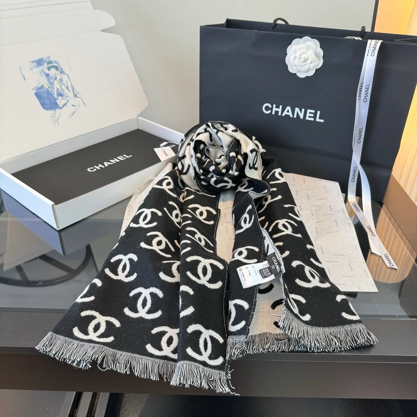 Scarves CHANEL 18104902