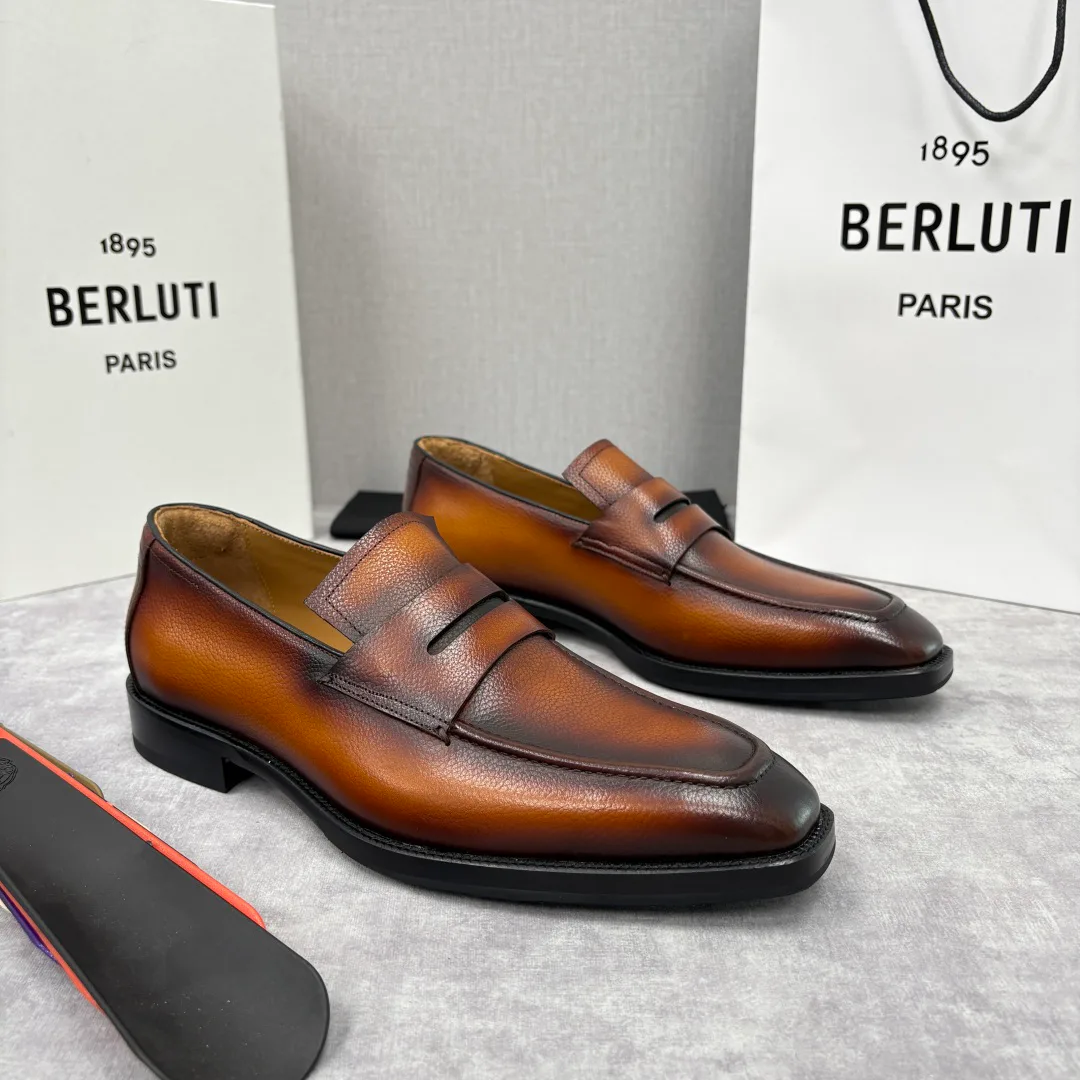 Men's Loafers And Dress Shoes BERLUTI 18117422