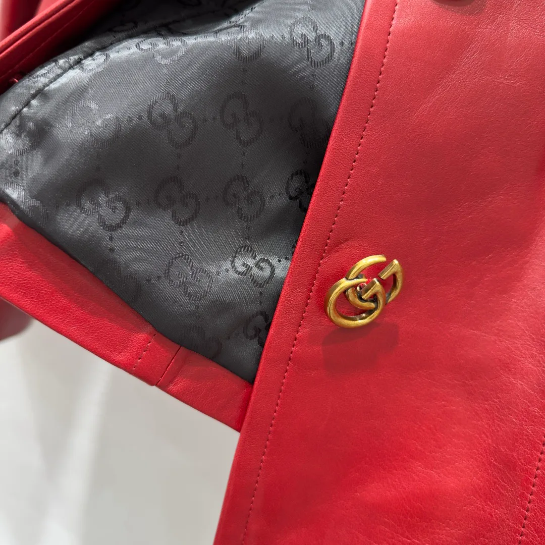 Women's Leather Jackets And Sheepskin Coats GUCCI 18064713