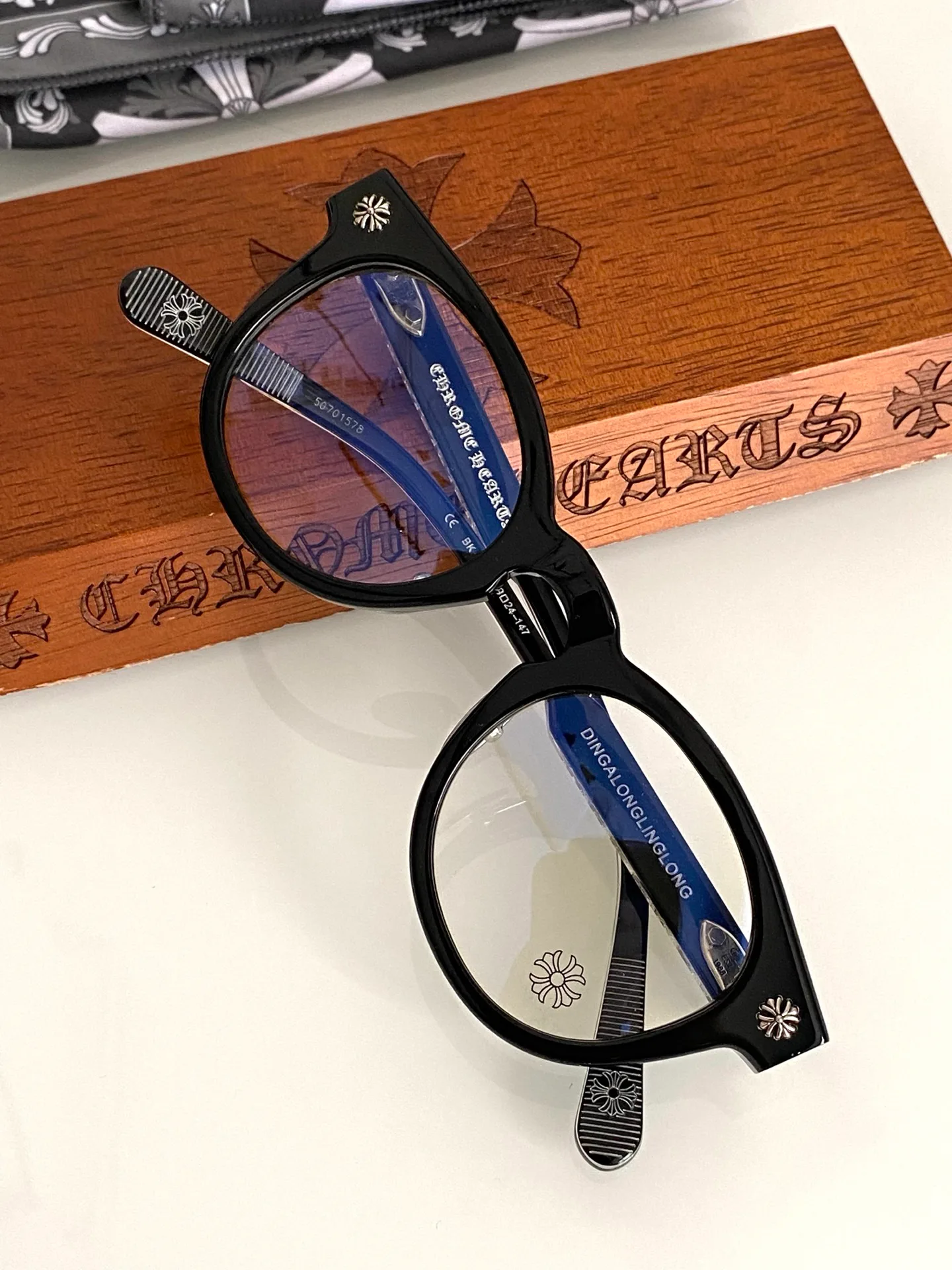 Glasses CHROME HEARTS 17996543