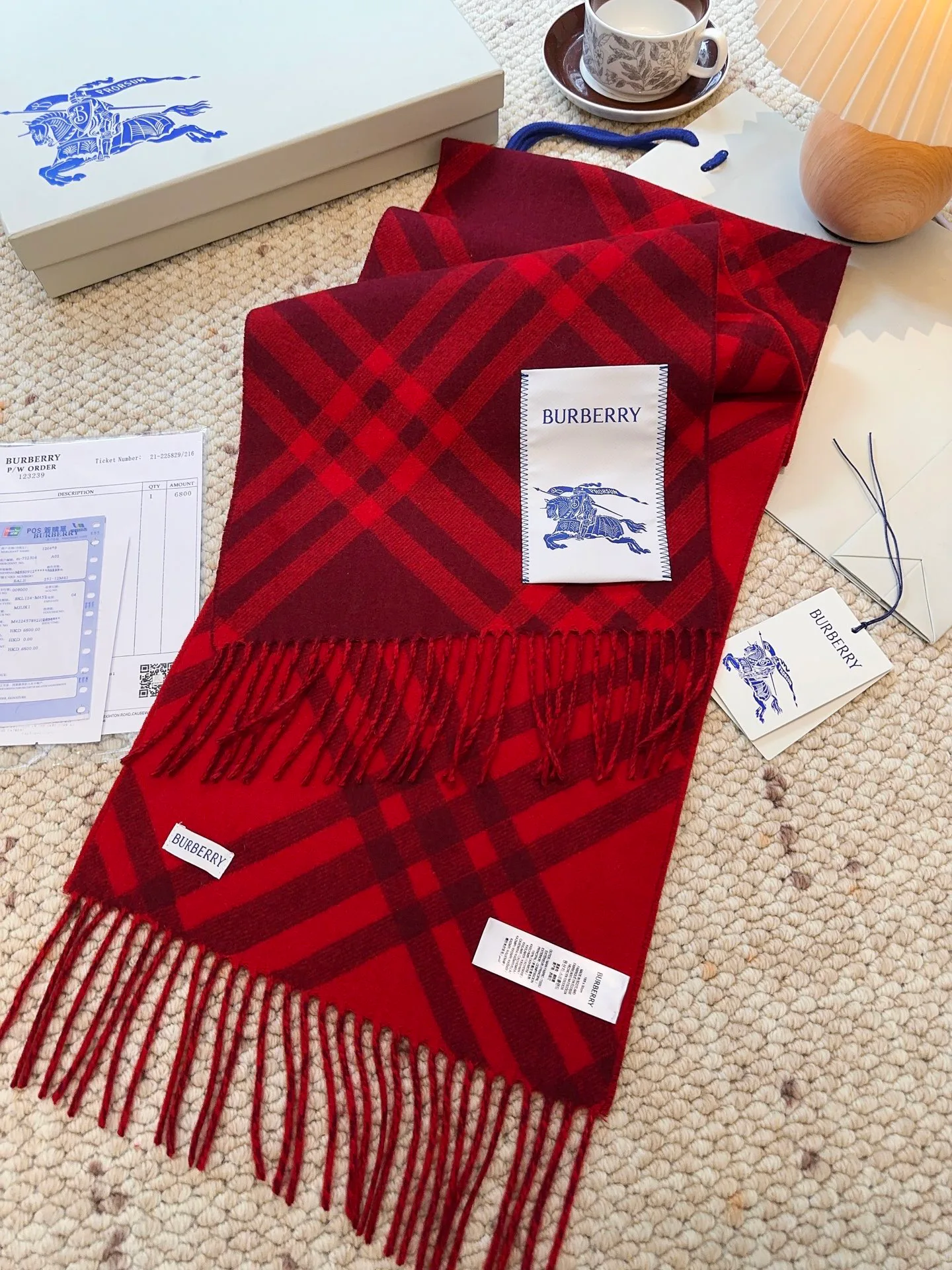 Scarves BURBERRY 18105486
