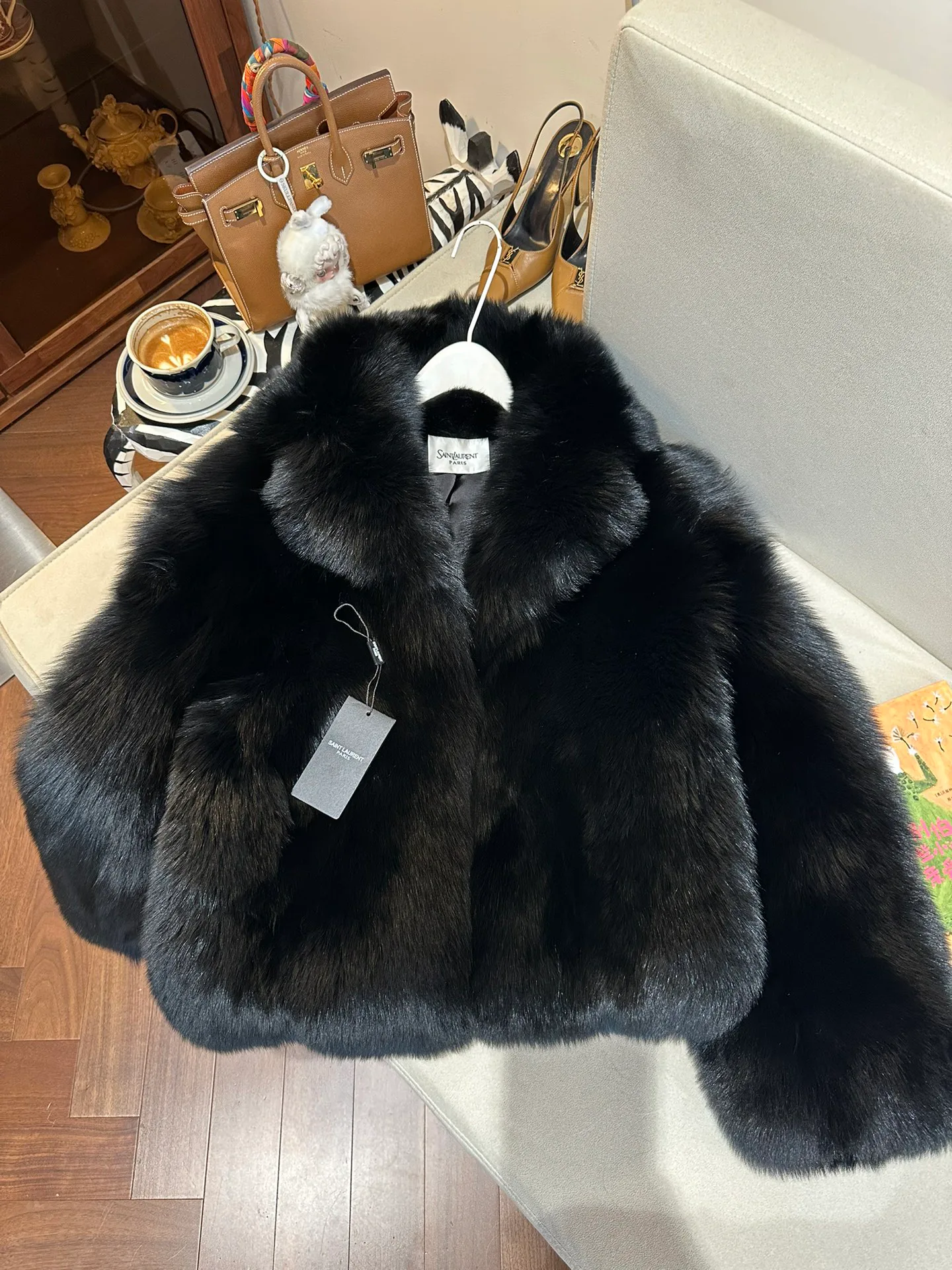Women's Fur Coats SAINT LAURENT 18040754