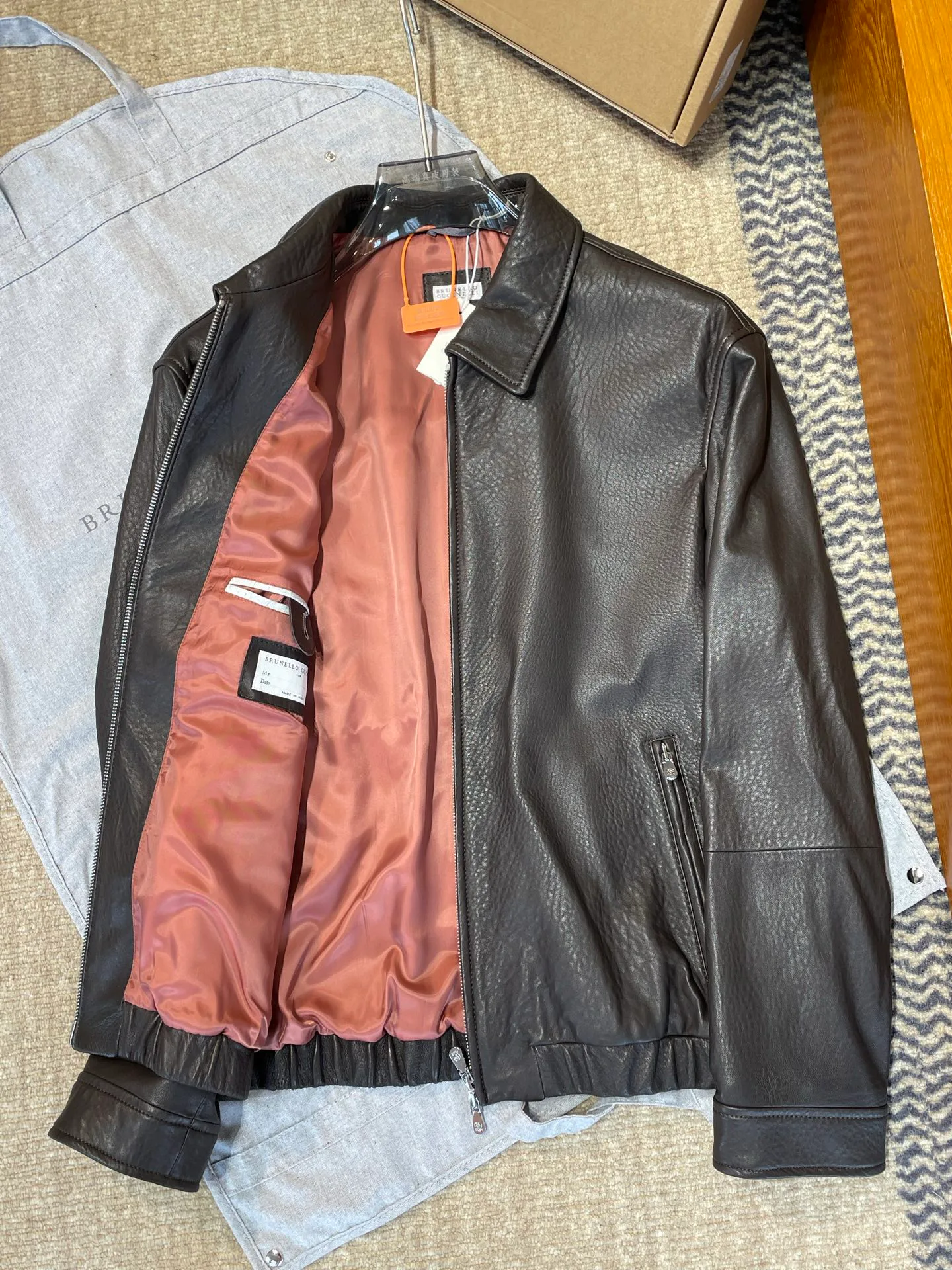 Men's Leather Jackets And Sheepskin Coats BRUNELLO CUCINELLI 18235995