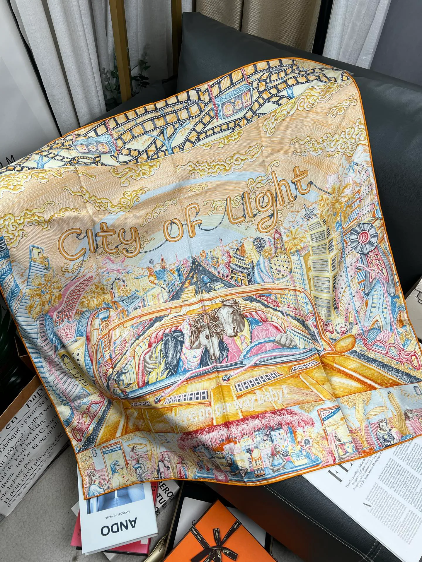 Silk Scarves HERMES 18093496