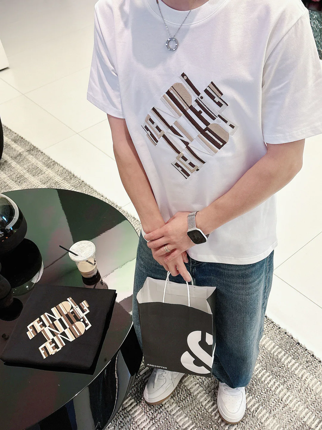 Men's T-Shirts FENDI 17349000