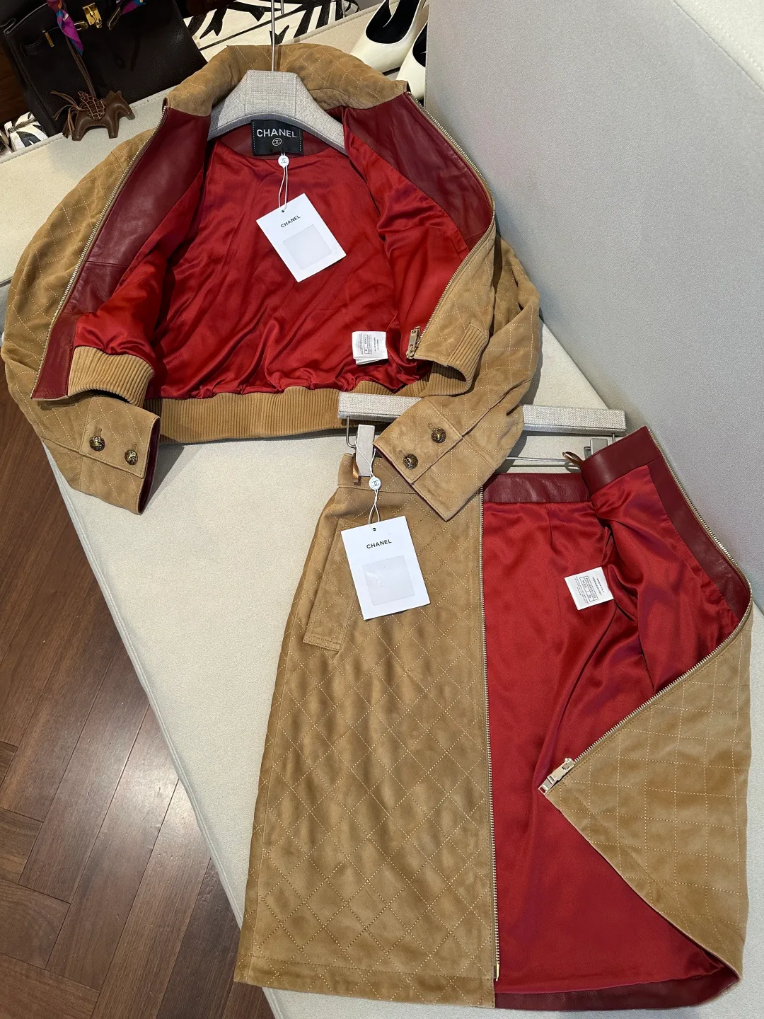 Women's Leather Jackets And Sheepskin Coats CHANEL 17829699