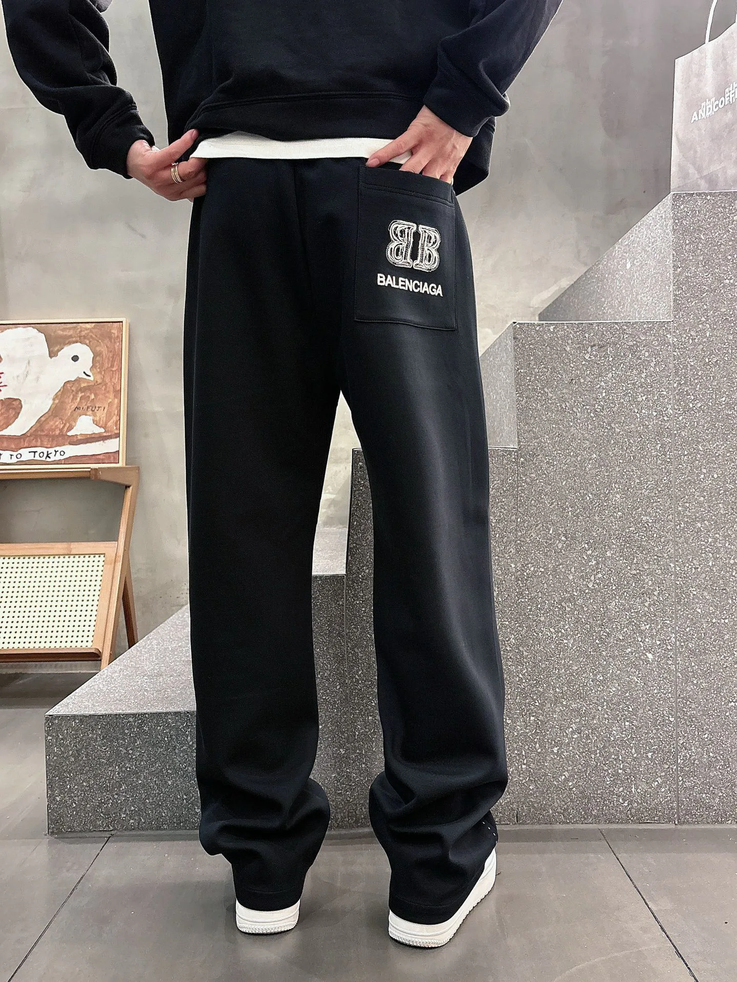 Брюки Мужские Balenciaga 18596835