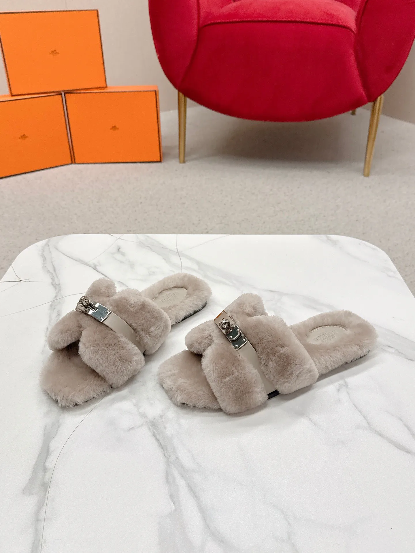 Women's Slippers HERMES 18235680