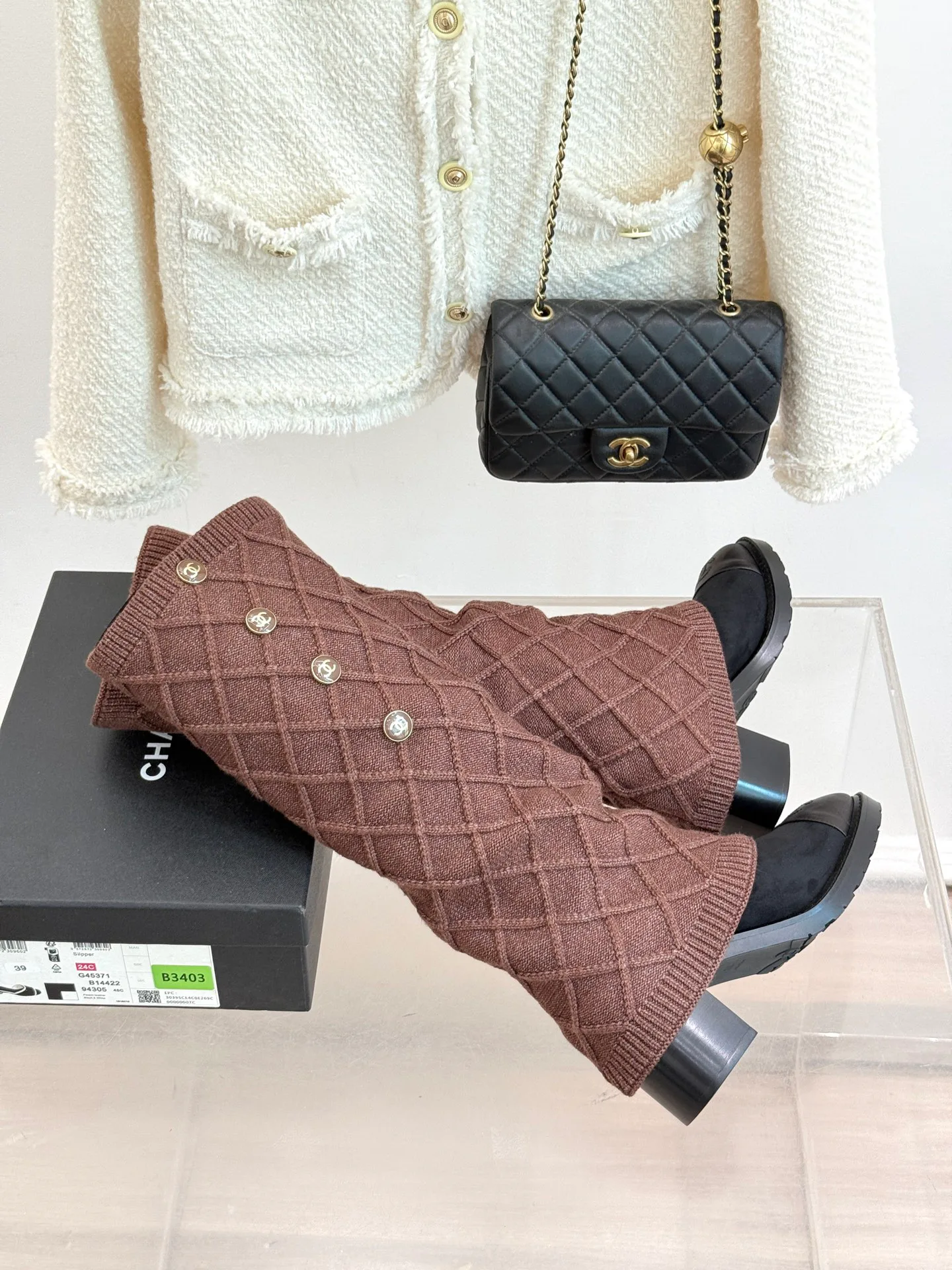 Women's Boots CHANEL 17831311