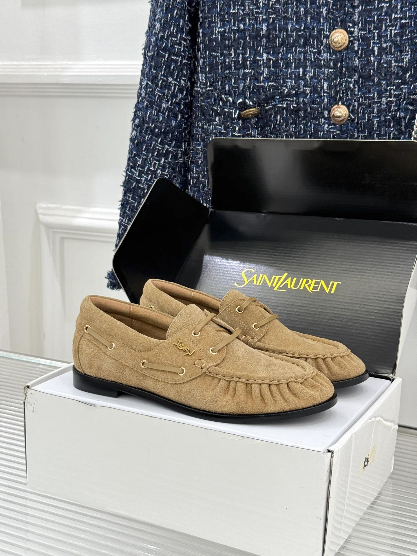 Women's Loafers And Moccasins SAINT LAURENT 18142754