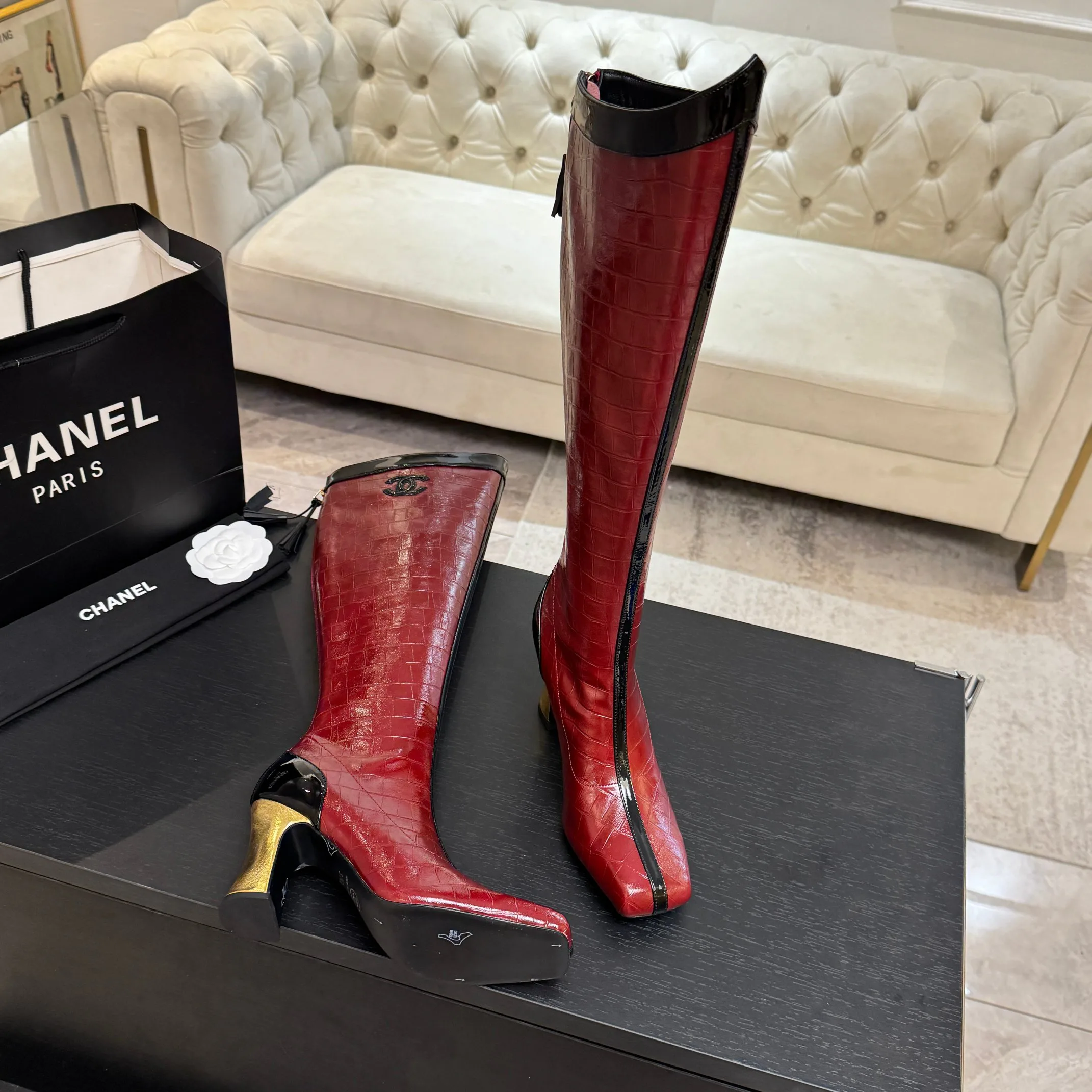 Women's Boots CHANEL 18062458