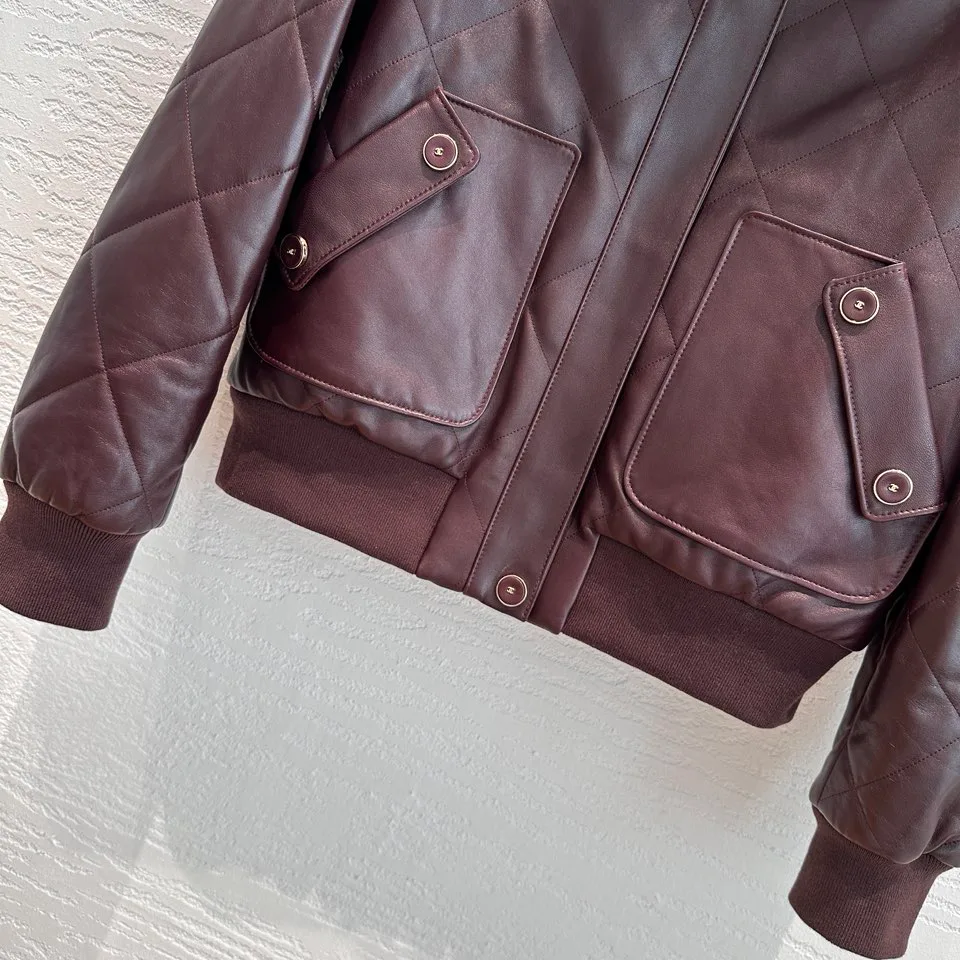 Women's Leather Jackets And Sheepskin Coats CHANEL 18417966