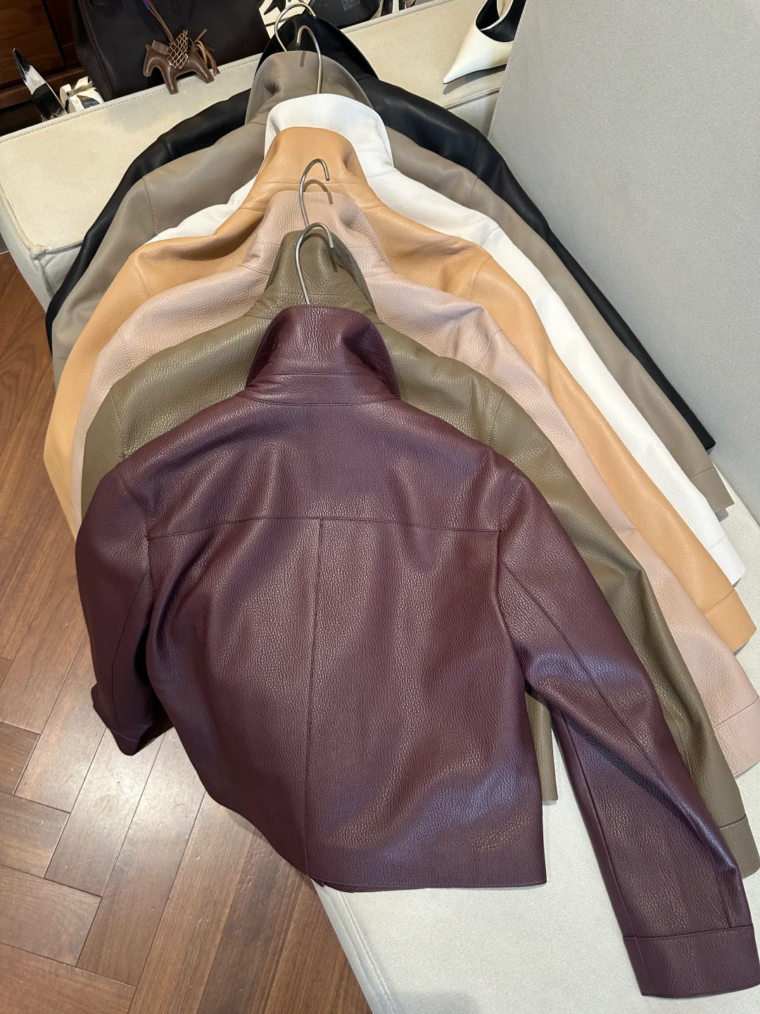 Women's Leather Jackets And Sheepskin Coats HERMES 18312605