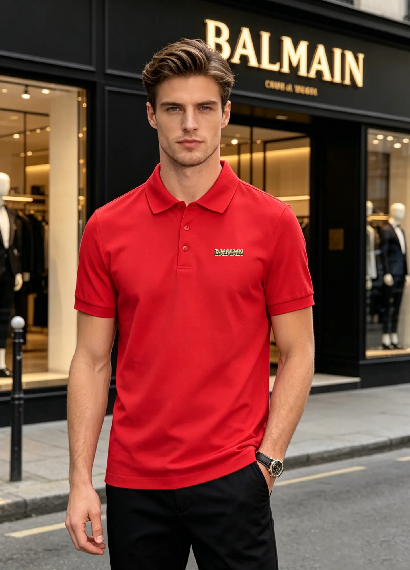 Men's Shirts BALMAIN 17099797