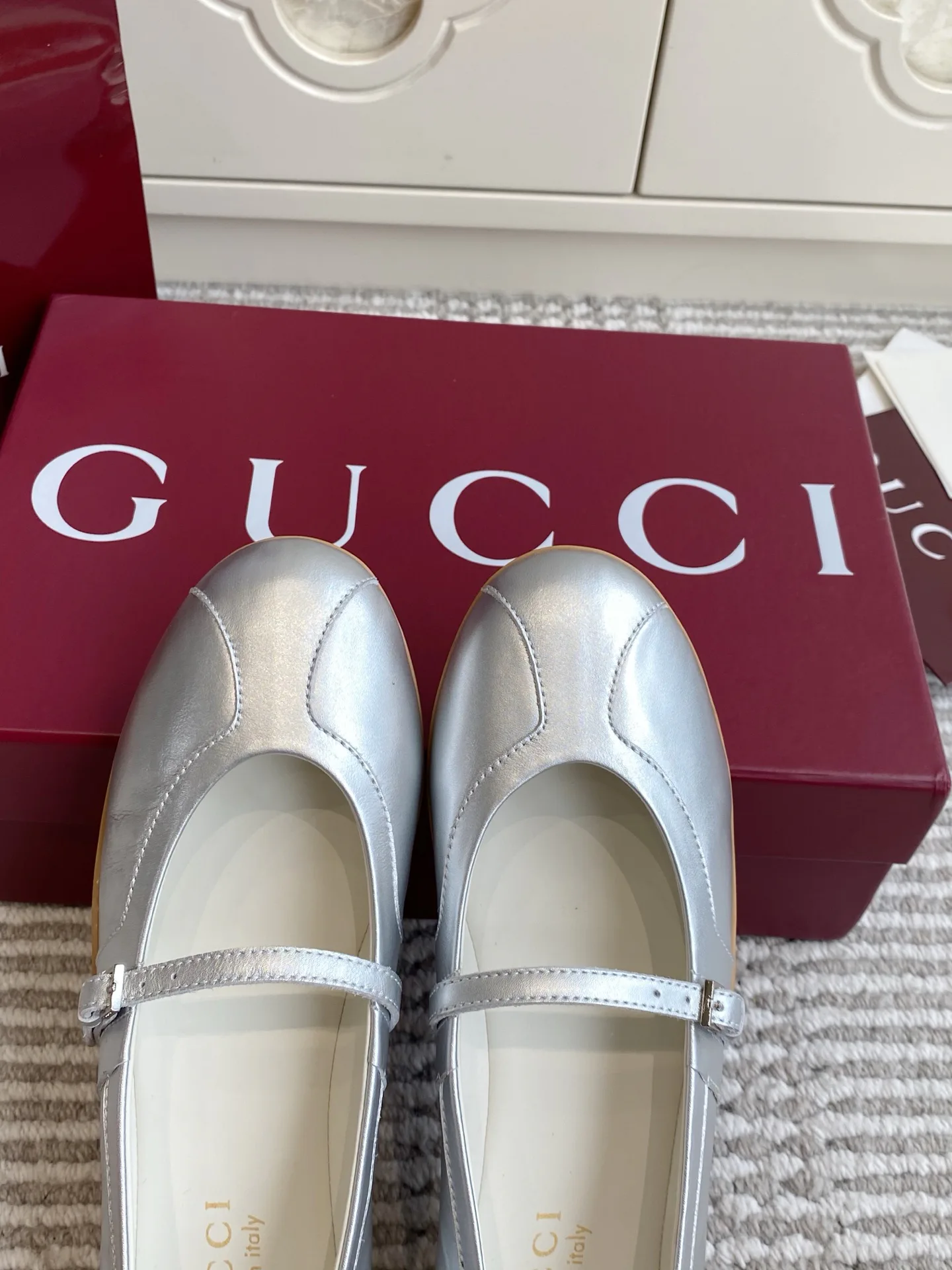 Women's Ballet Flats GUCCI 17525733