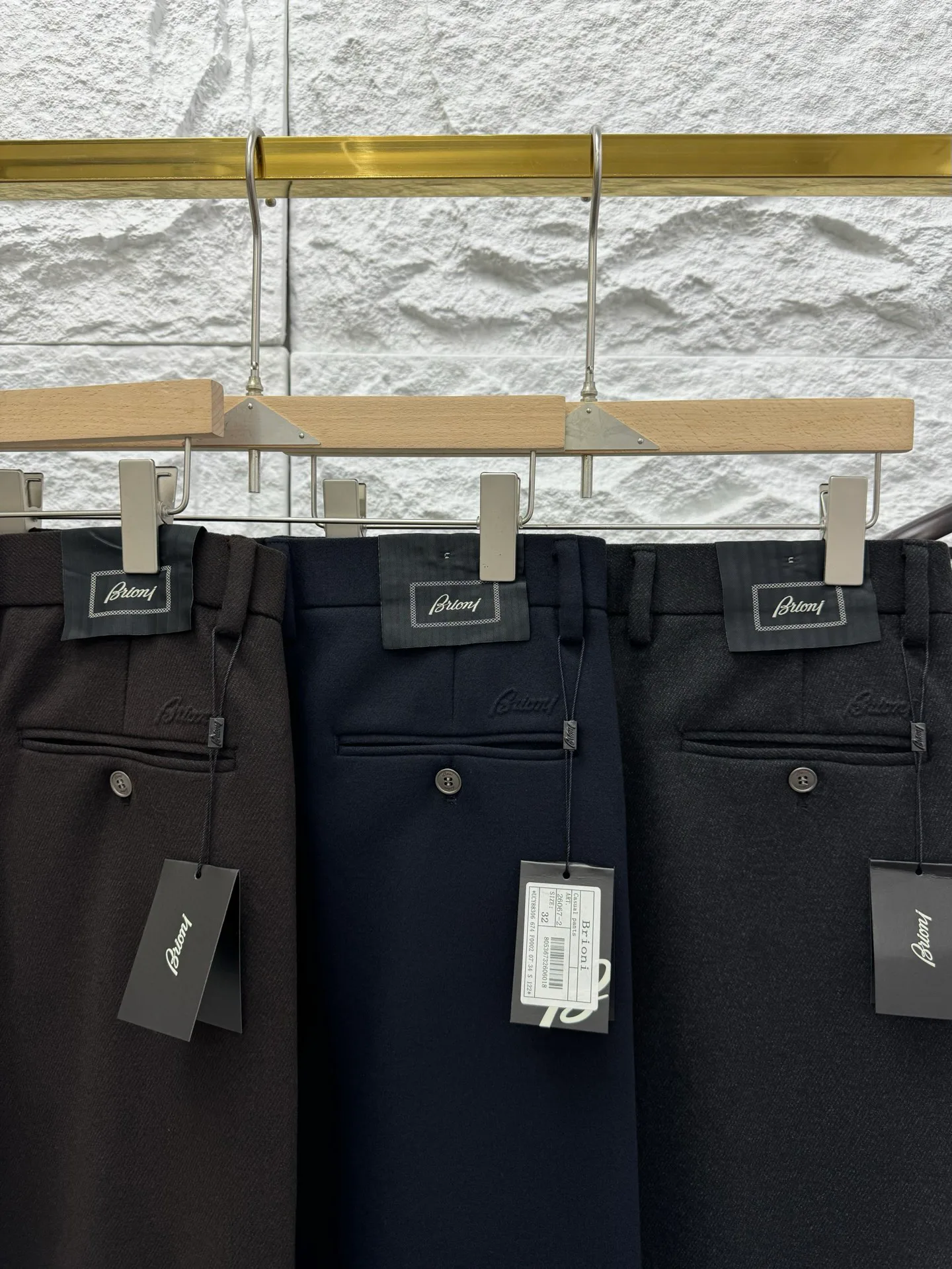 Men's Trousers BRIONI 18458218
