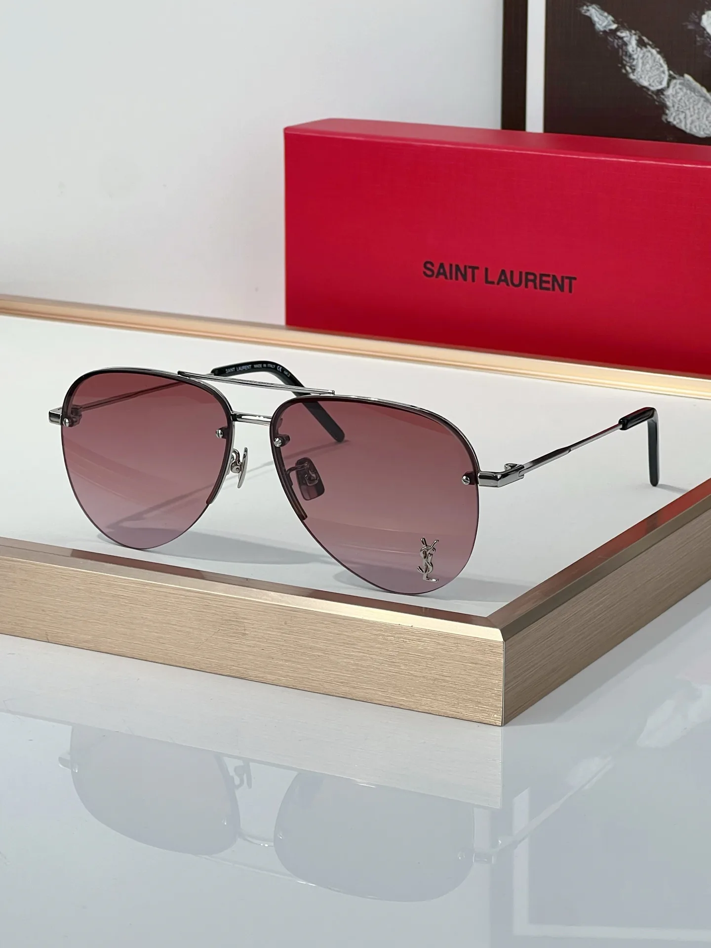Glasses SAINT LAURENT 17825756