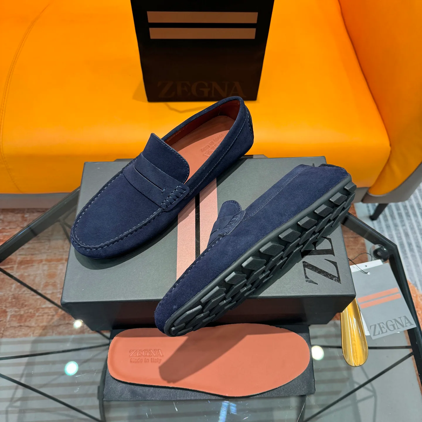 Men's Loafers And Dress Shoes ZEGNA 17411386