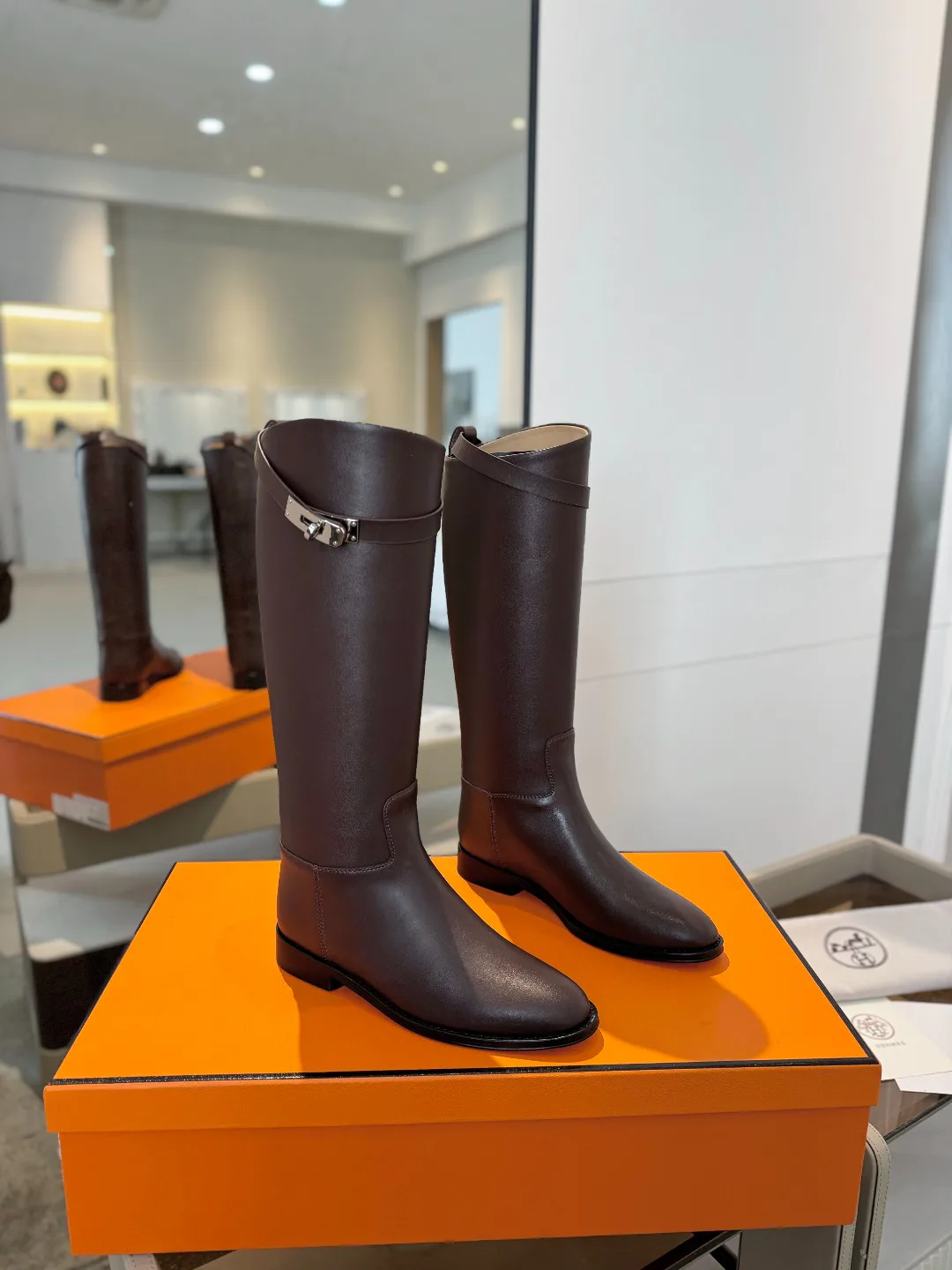 Women's Boots HERMES 18521253