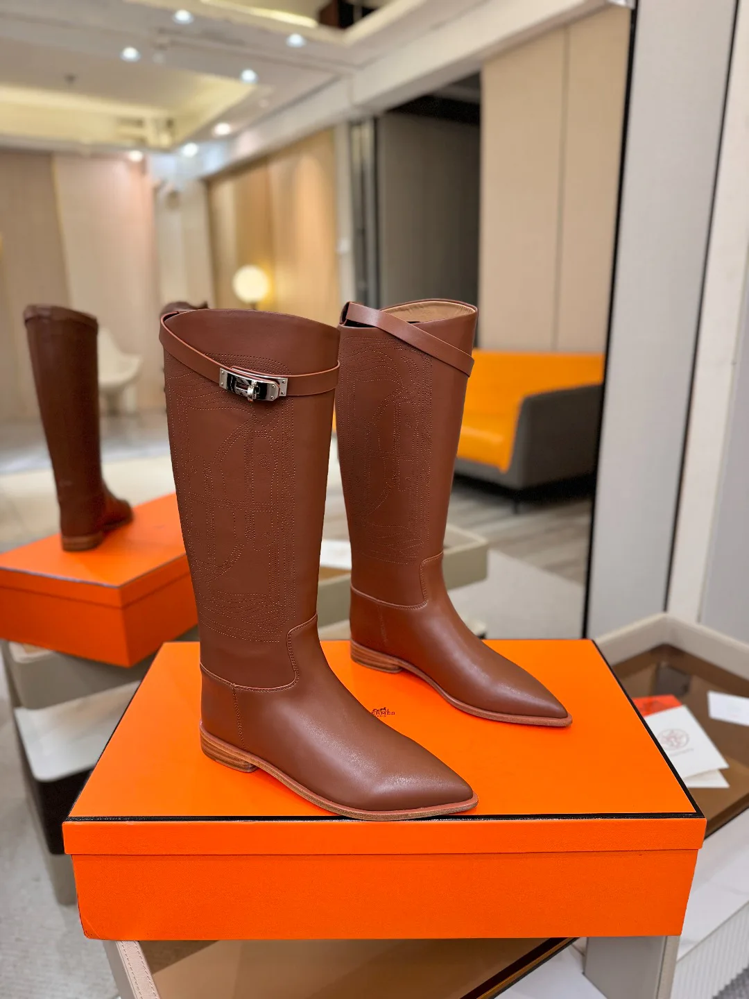 Сапоги Женские Hermes 18621709