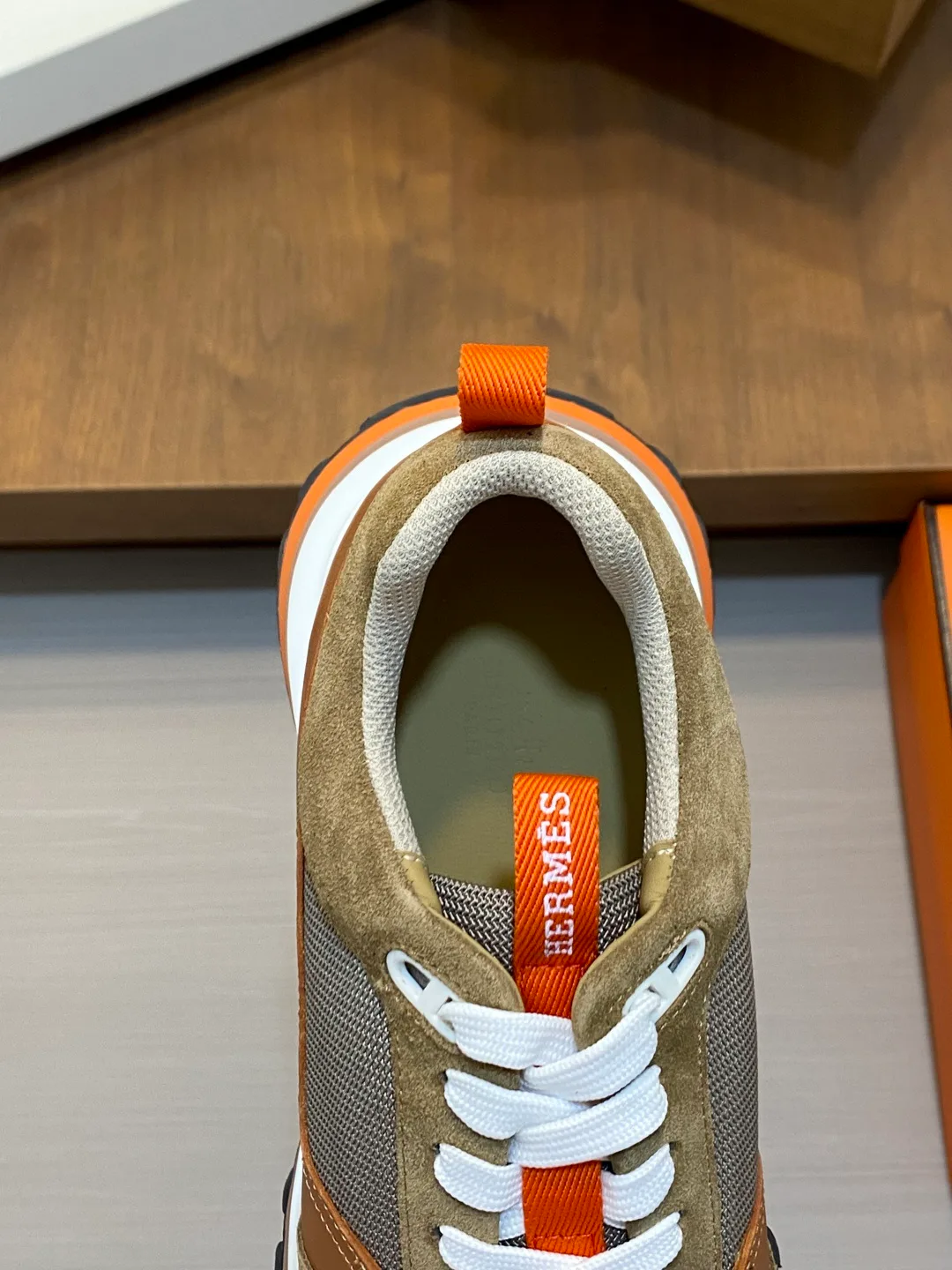 Men's Sneakers HERMES 18055271