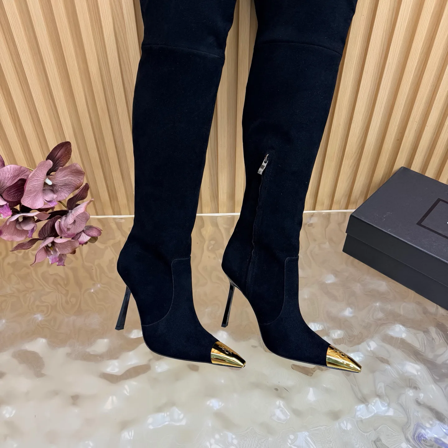 Сапоги Женские Saint Laurent 18676695