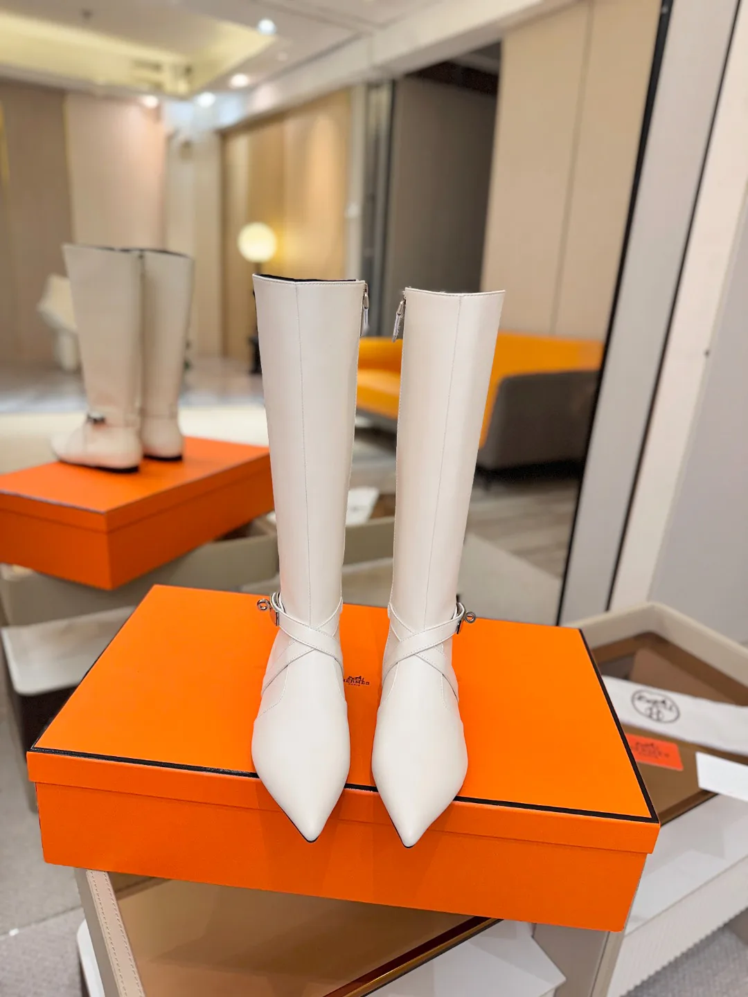 Сапоги Женские Hermes 18621695