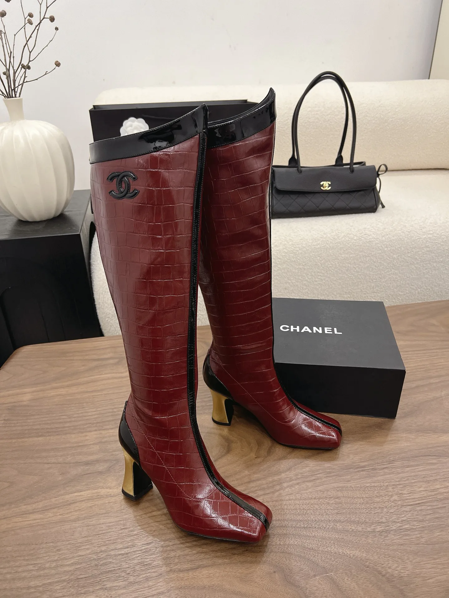 Women's Boots CHANEL 17349805