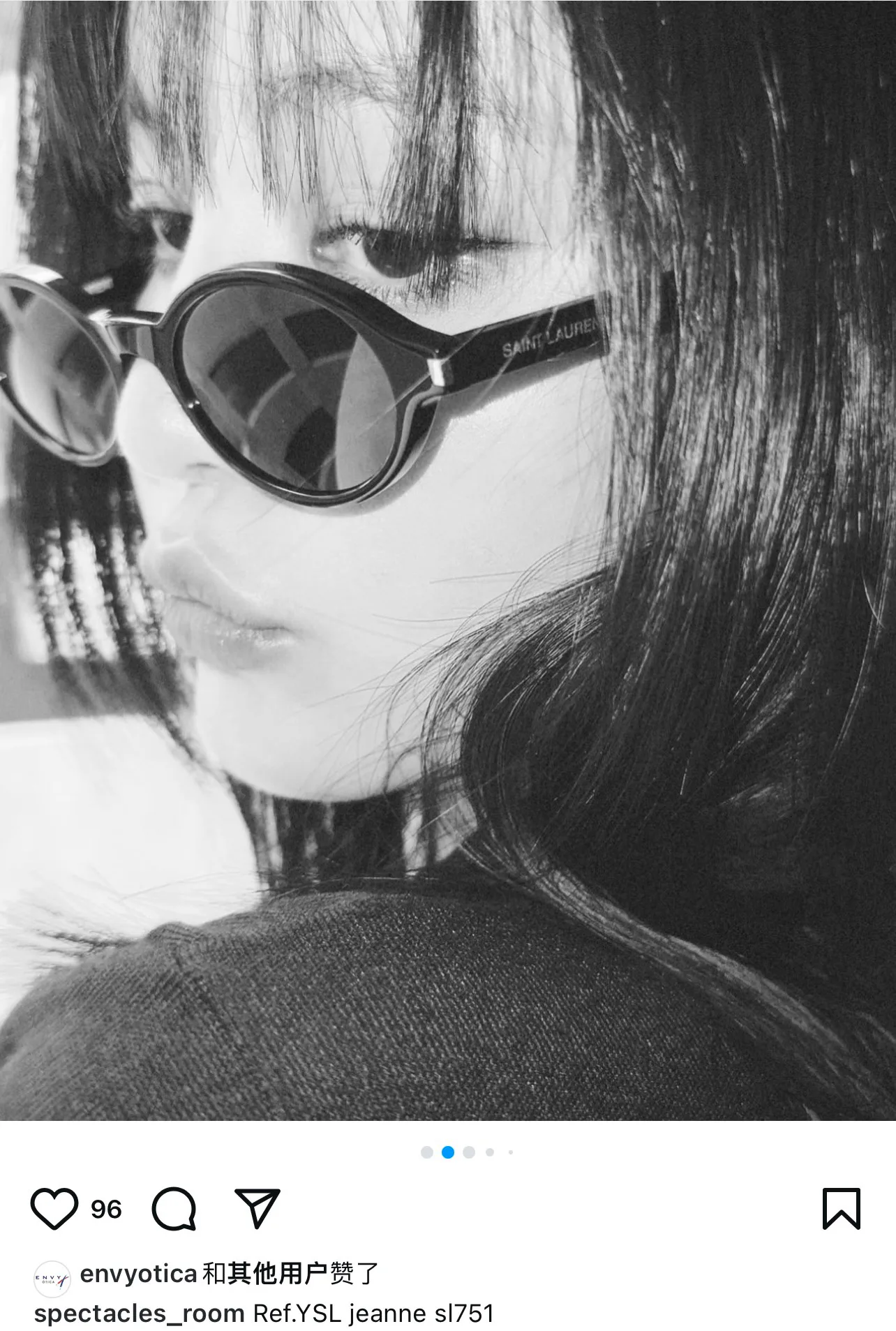 Glasses SAINT LAURENT 18246168
