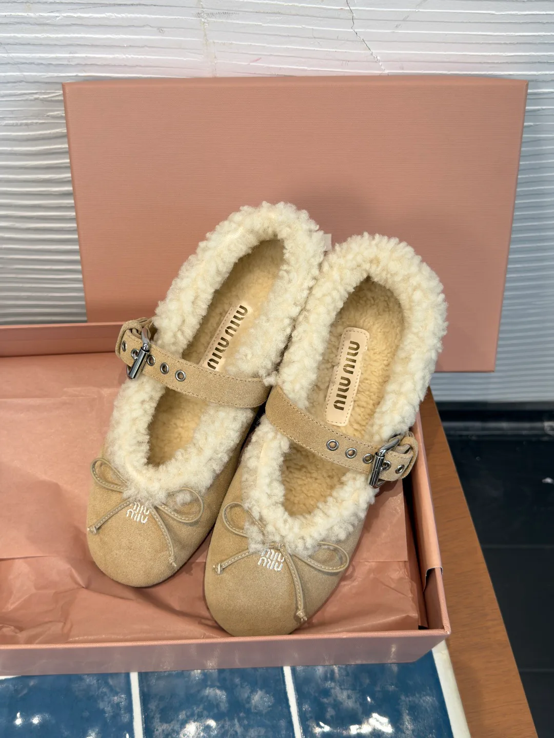 Балетки Женские Miu Miu 18604750