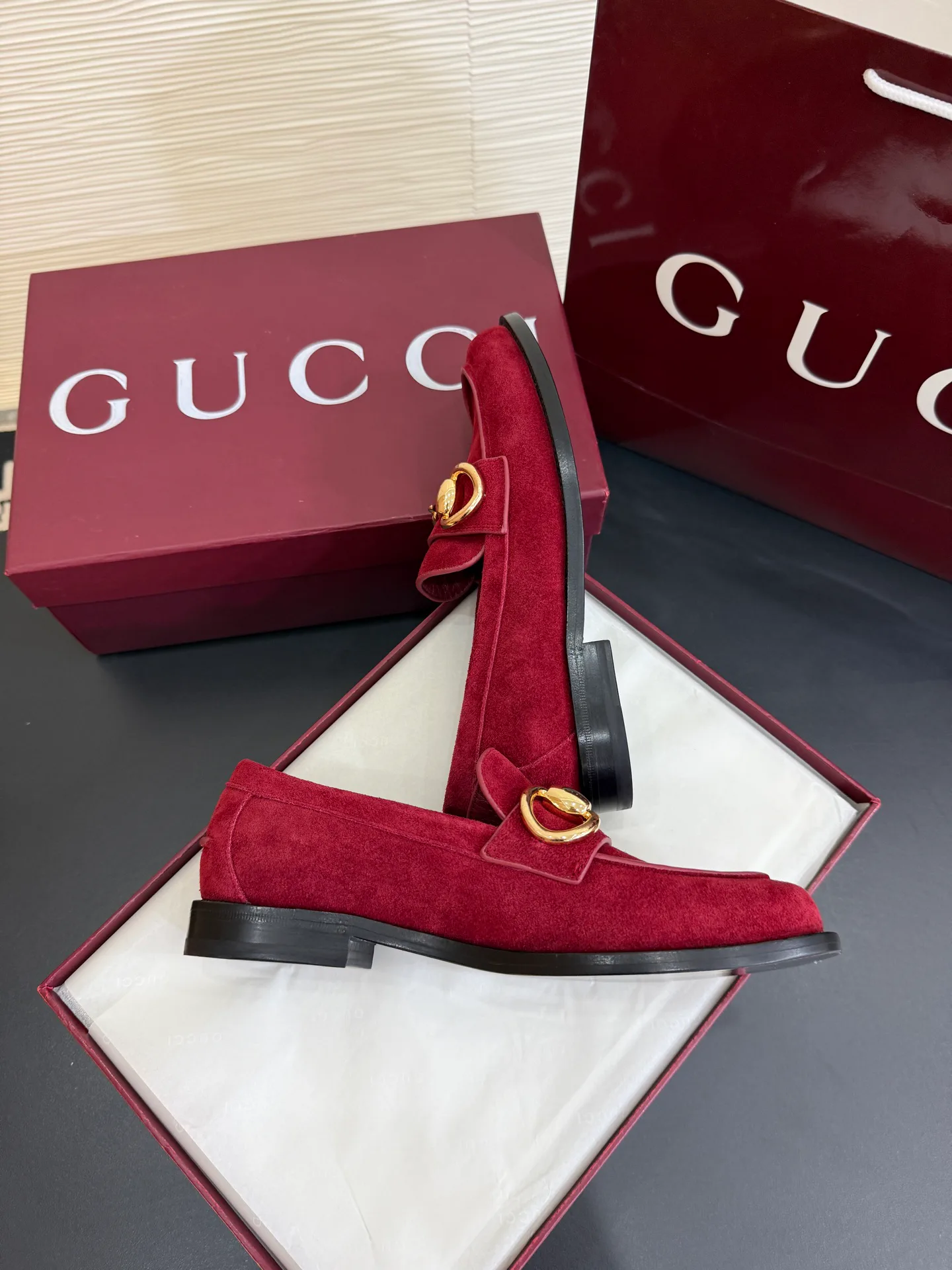 Men's Loafers And Dress Shoes GUCCI 18071220