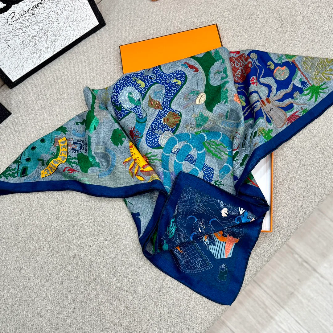 Silk Scarves HERMES 17991460